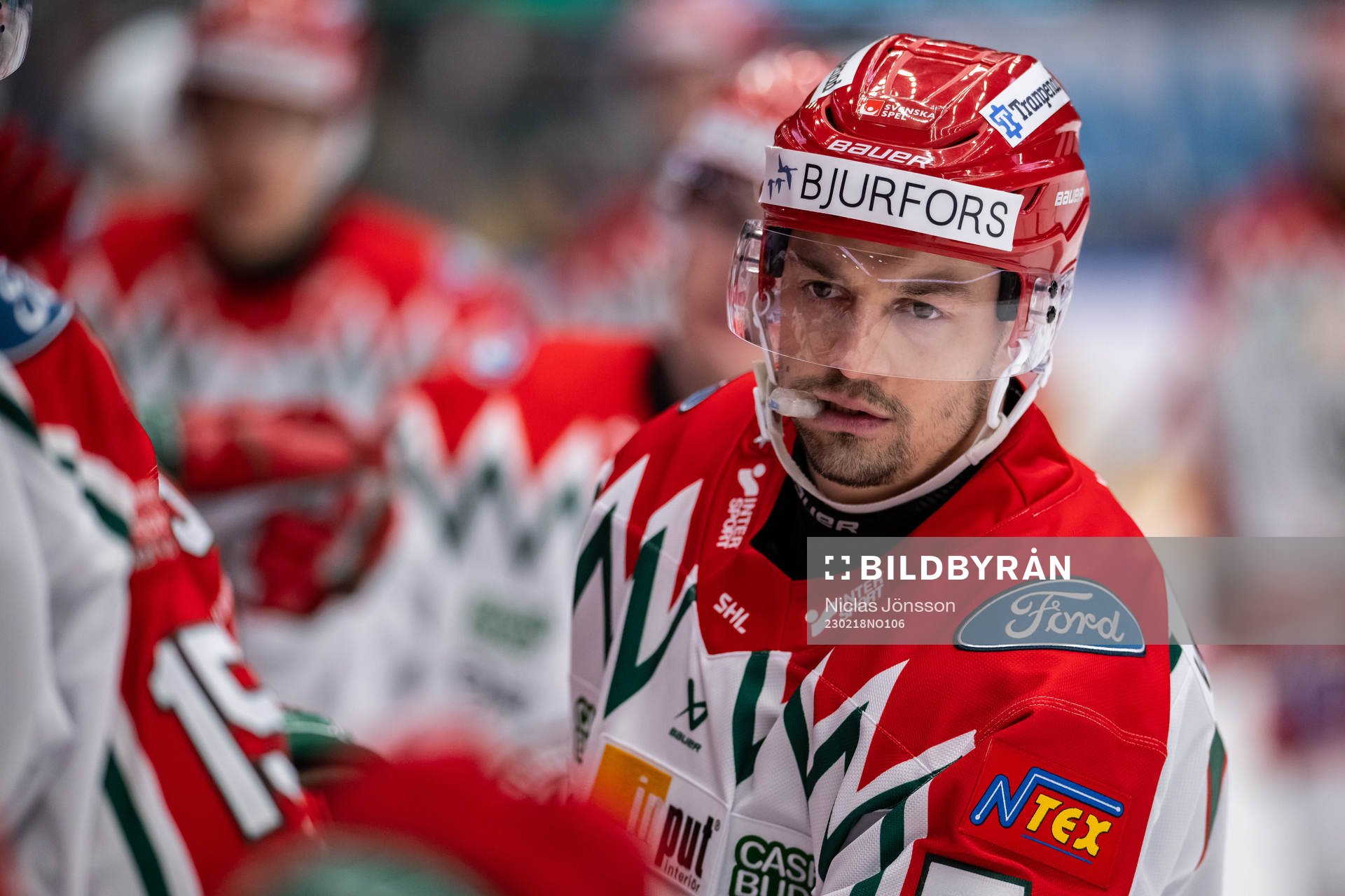 Frölundas Patrik Carlsson jublar