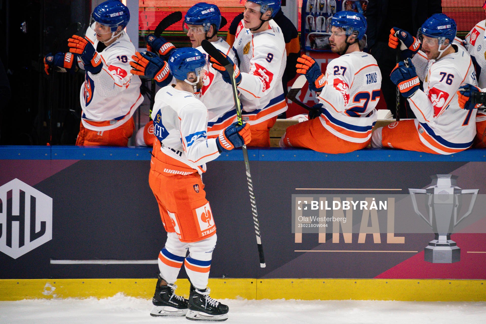 Niko Ojamäki of Tappara celebrates