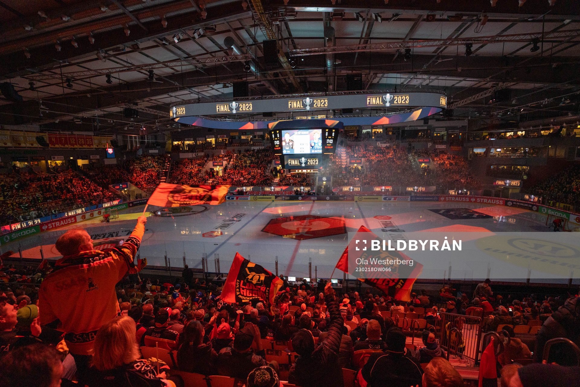 Interior of the arena