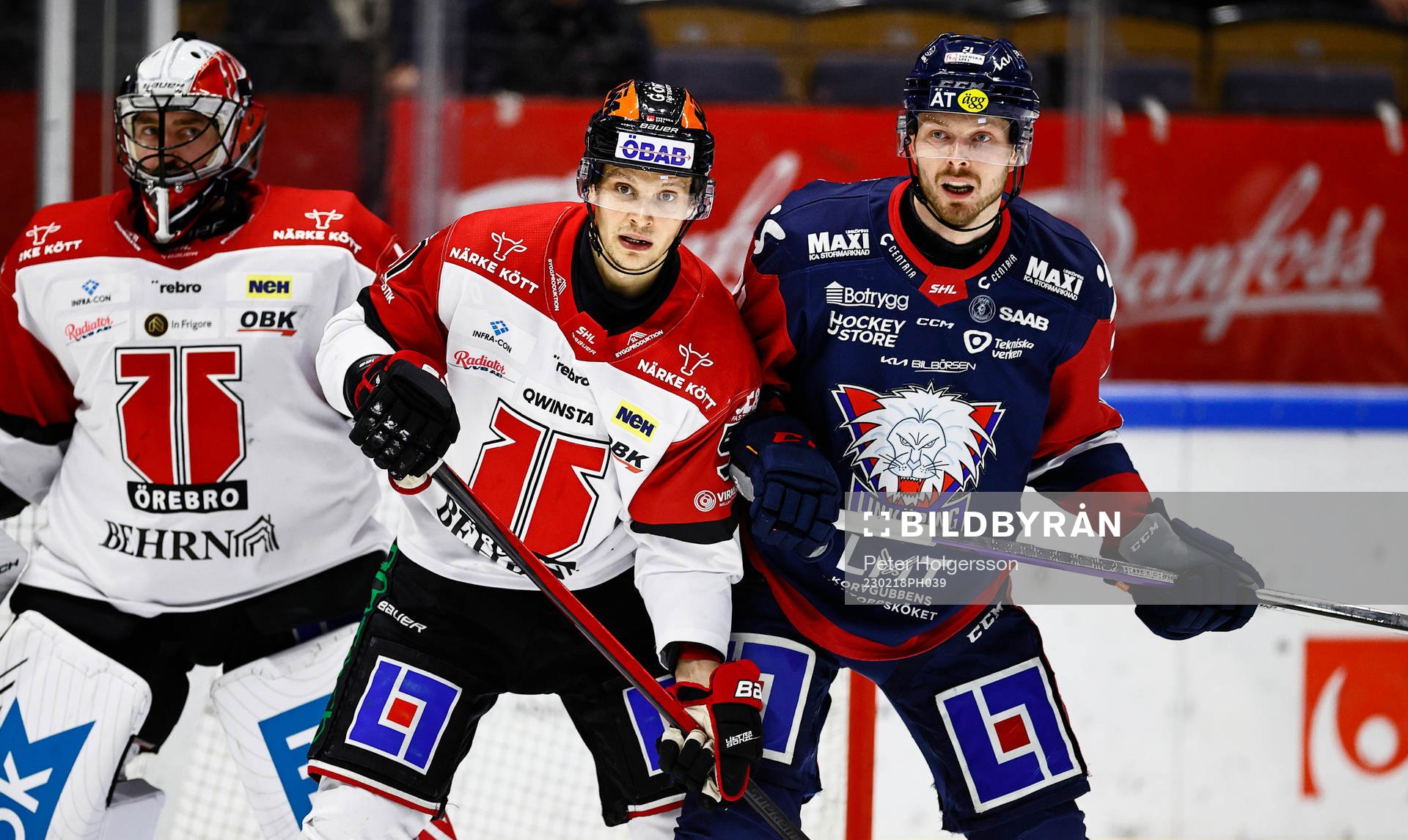 Örebros Kristian Näkyvä och Linköpings Christoffer Ehn