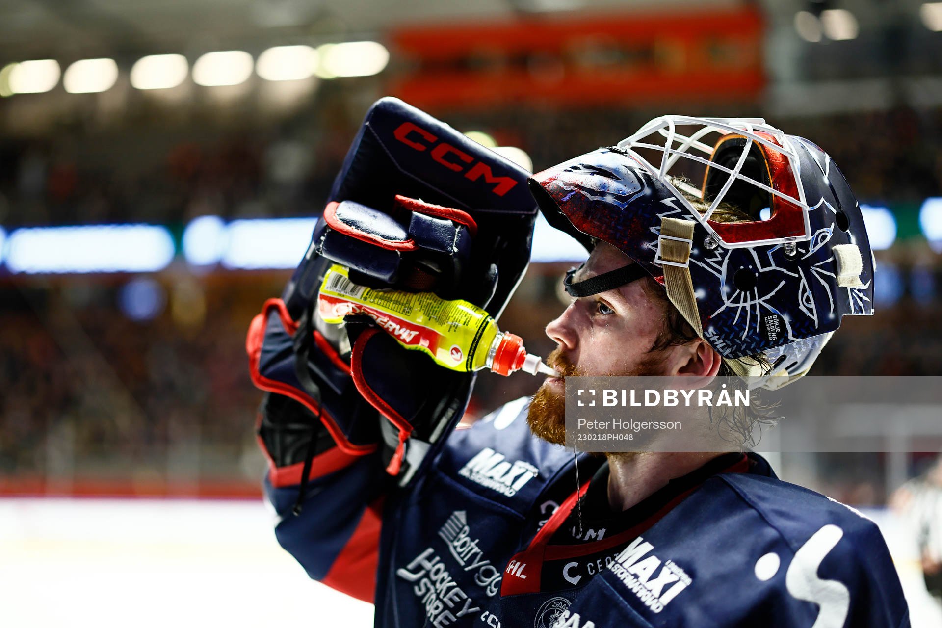 Linköpings målvakt Marcus Högberg