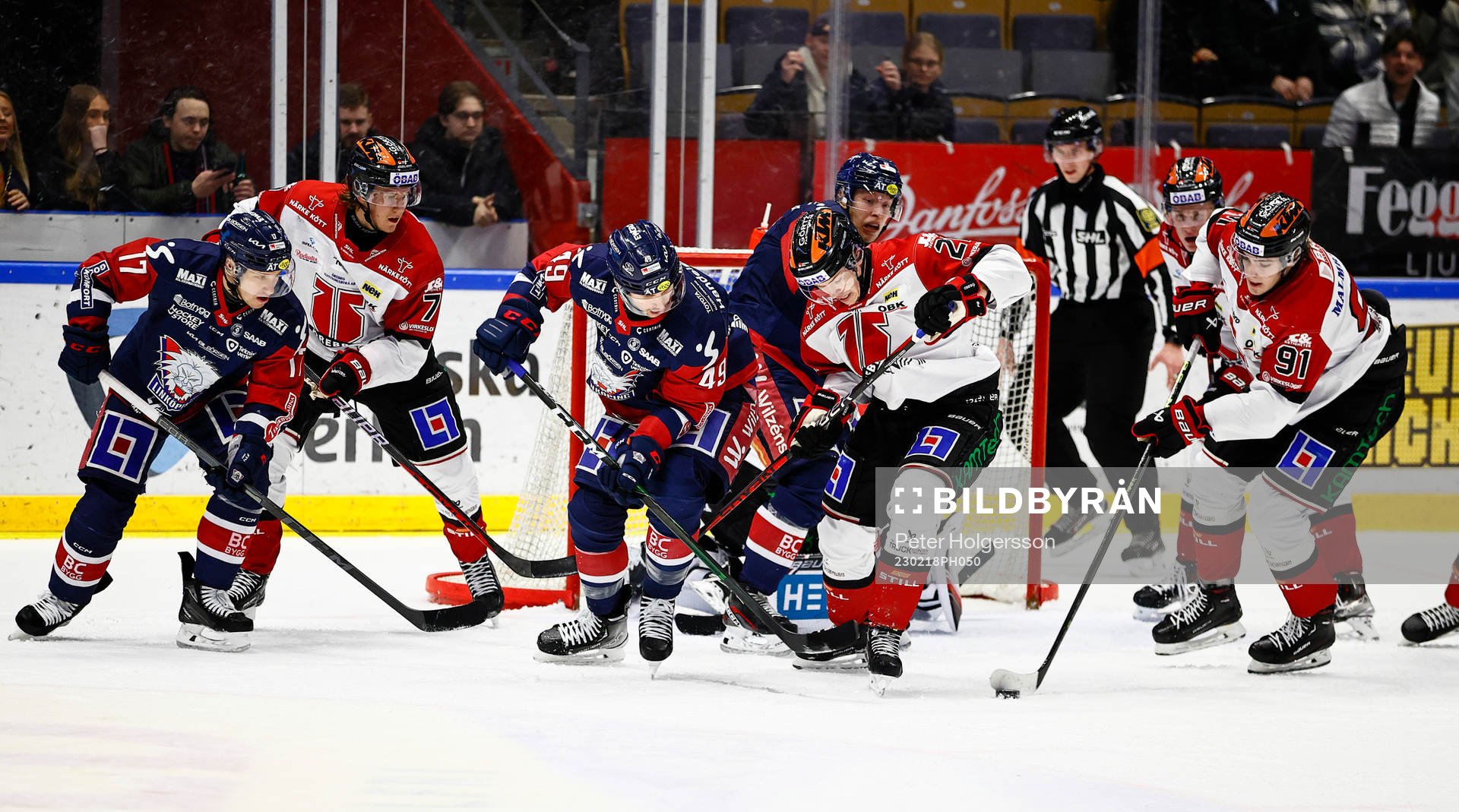 Spel framför Örebros mål