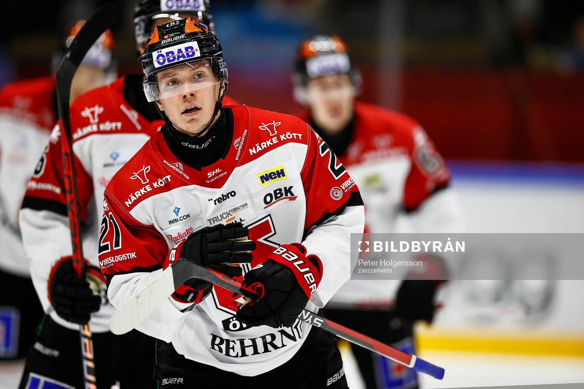 Örebros Linus Öberg jublar