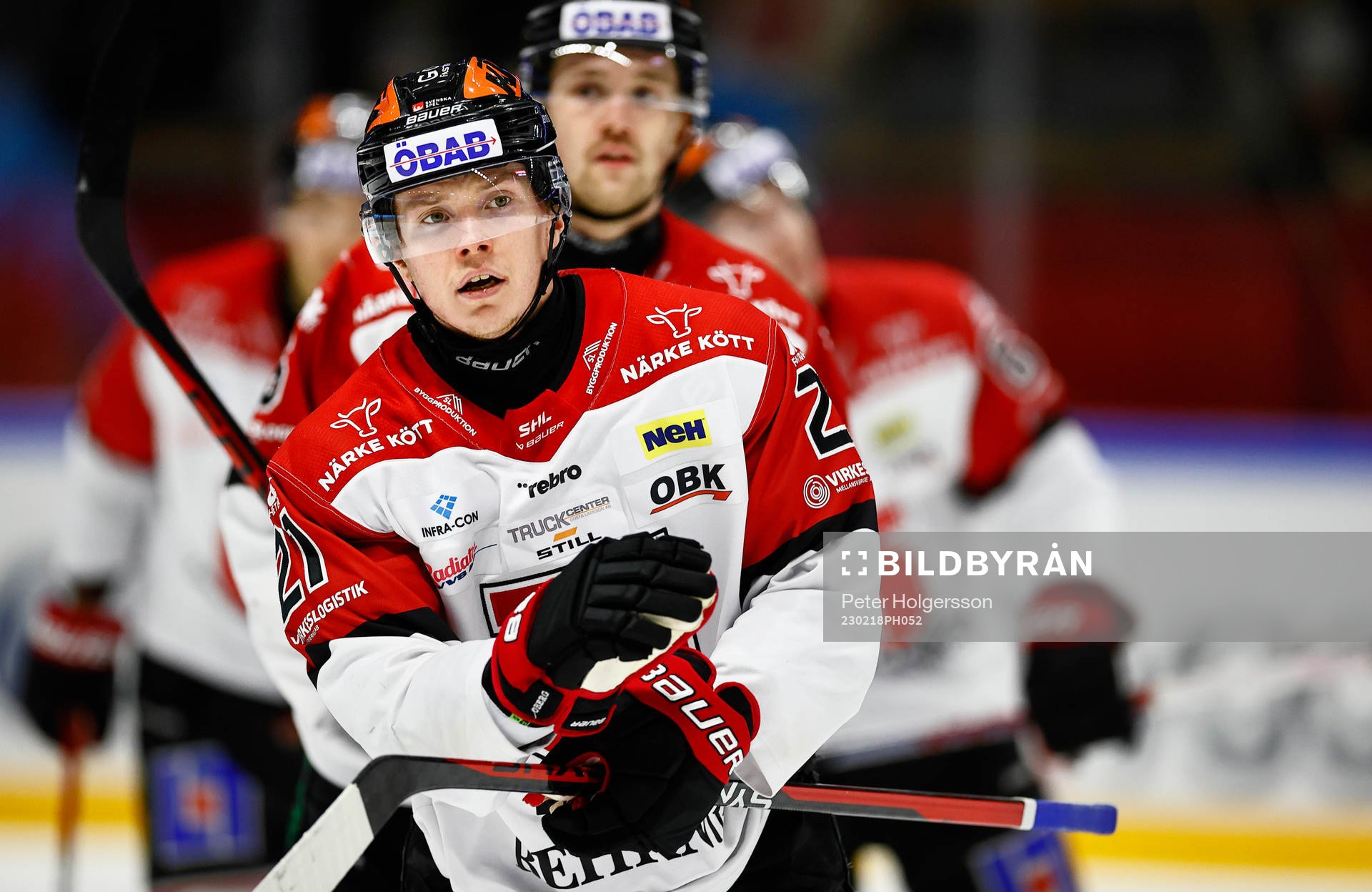 Örebros Linus Öberg jublar