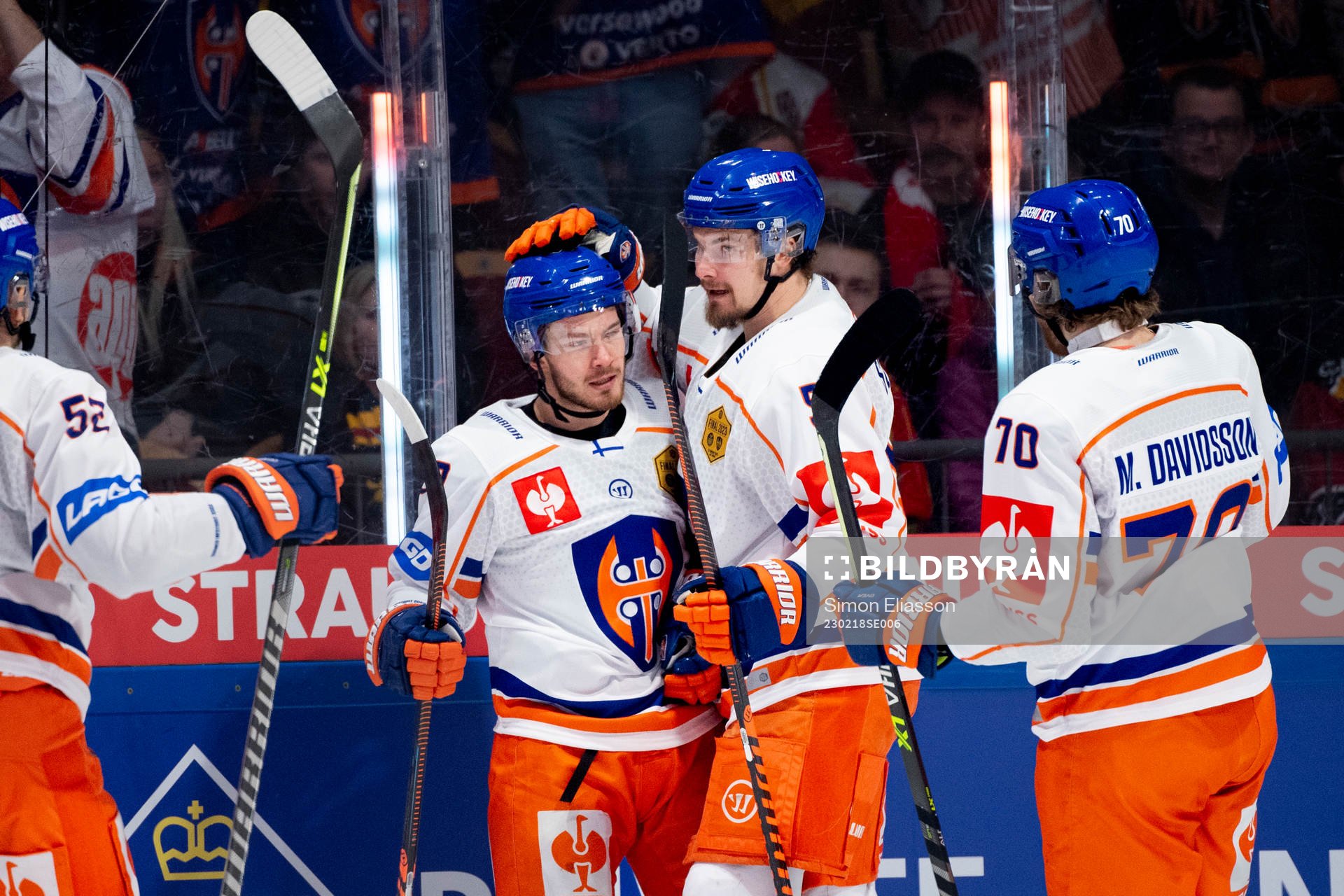 Tapparas Kristian Tanus and Mikael Seppälä celebrates