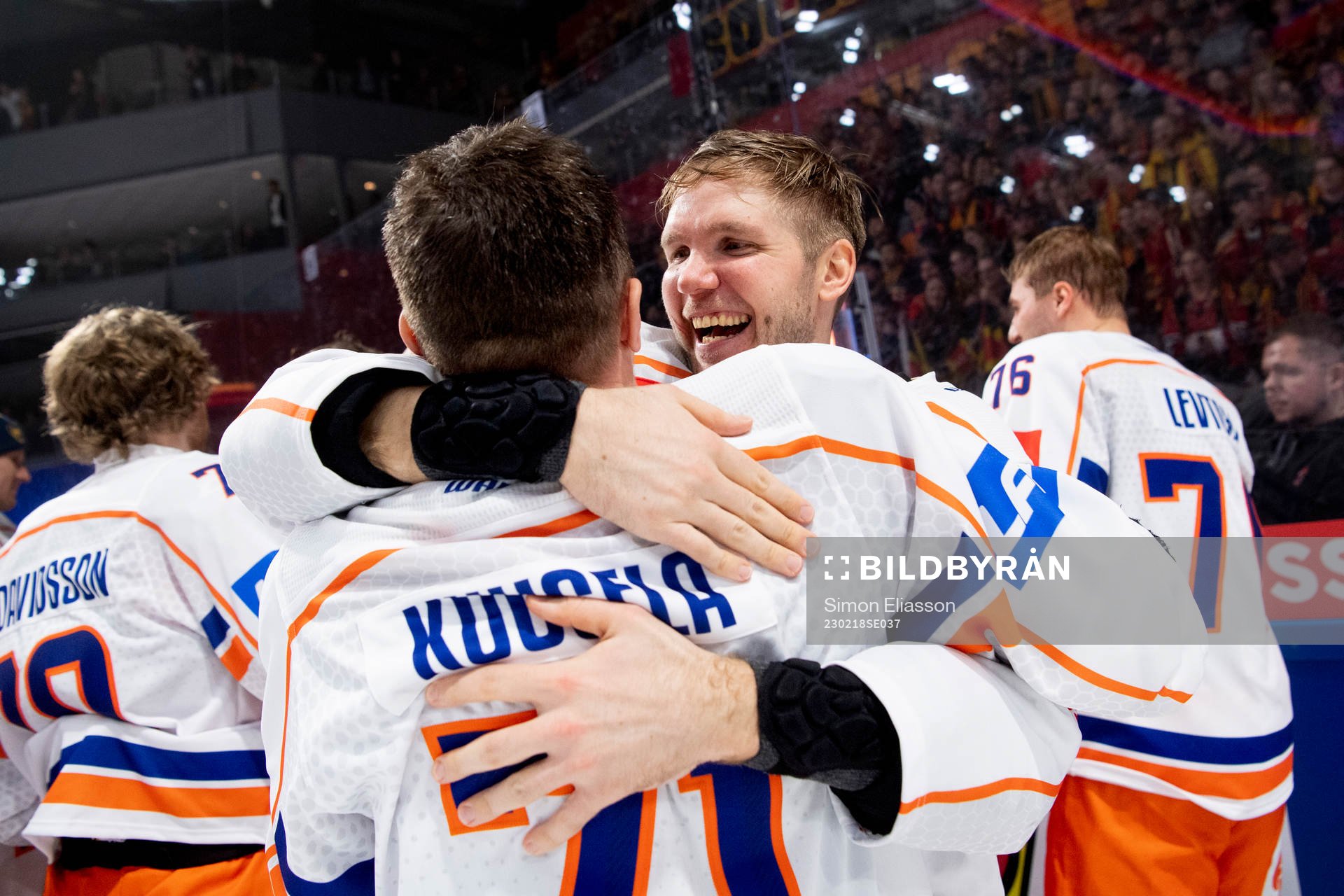 Tapparas Kristian Kuusela celebrates