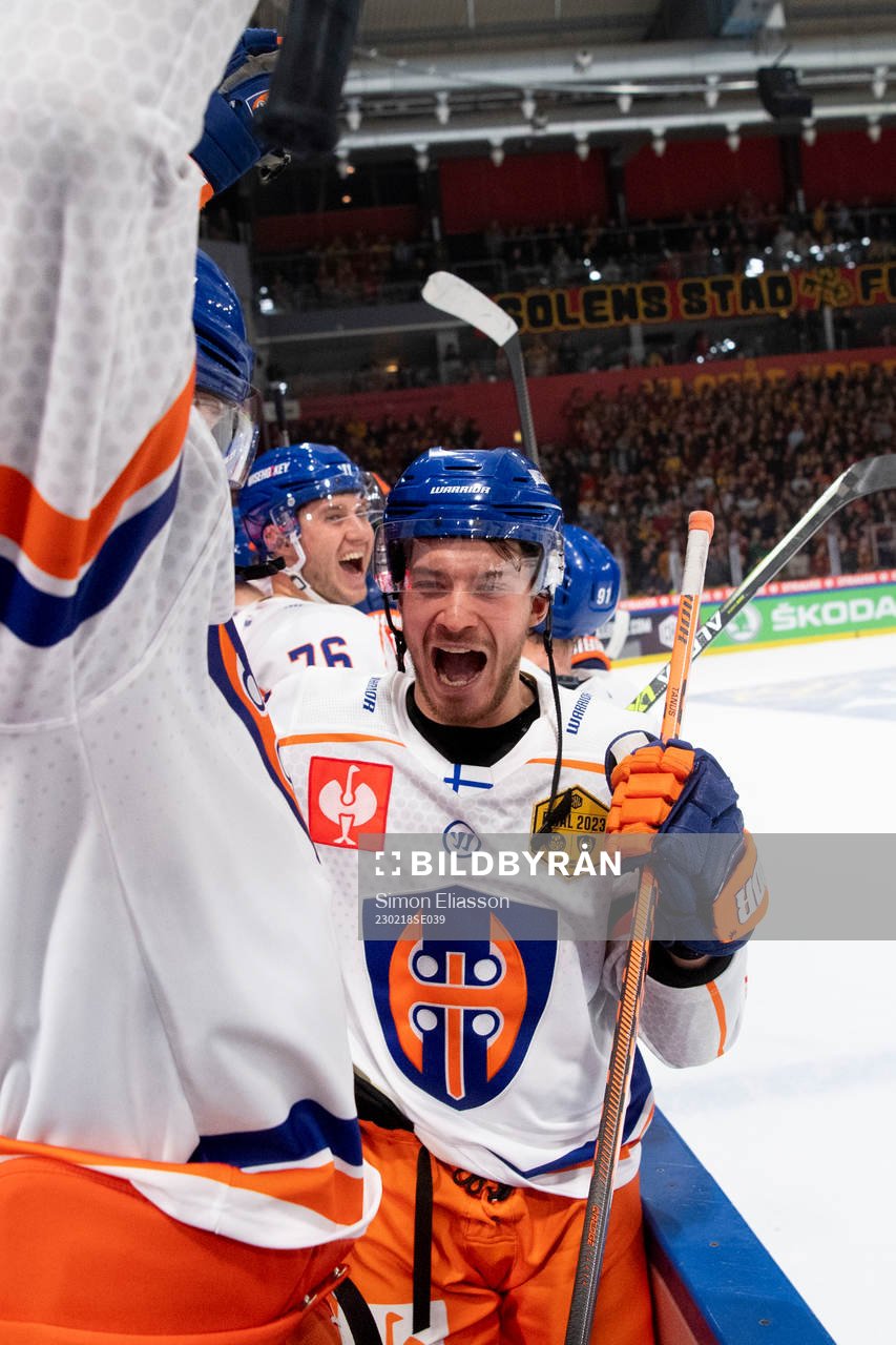Tapparas Kristian Tanus celebrates