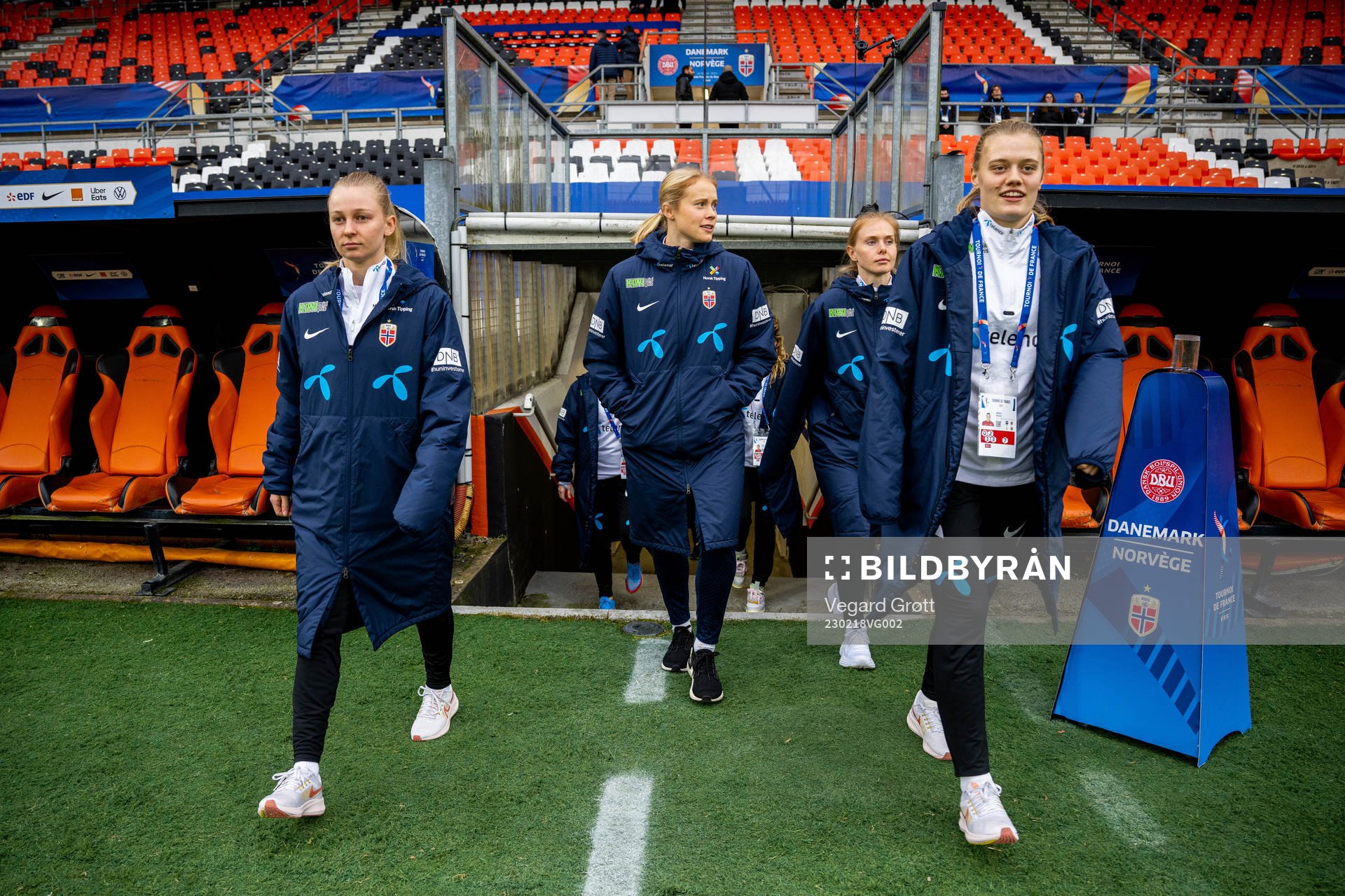 Emilie Marie Joramo, Julie Blakstad, Malin Brenn and