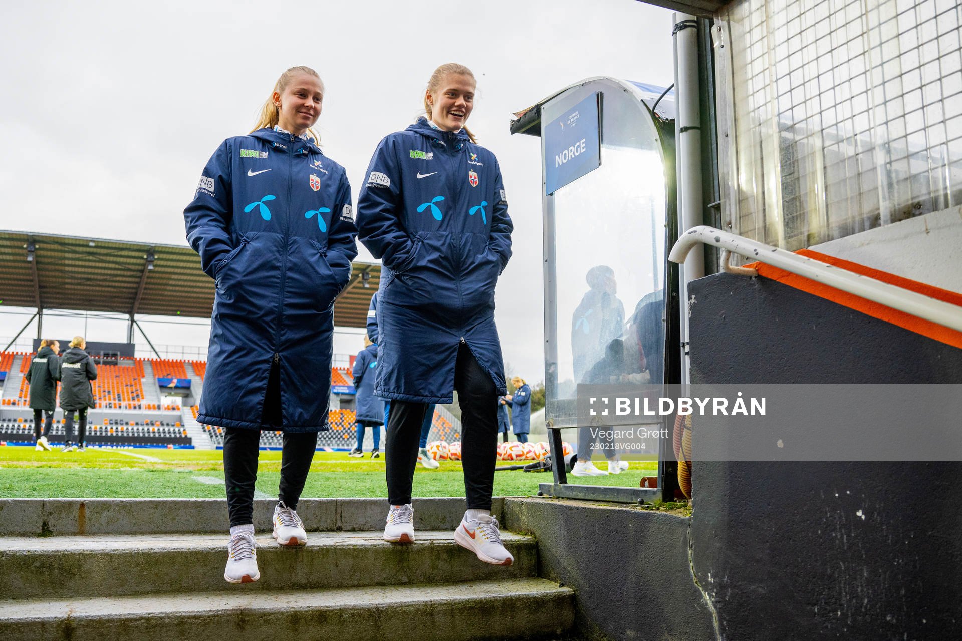 Emilie Marie Joramo and Mathilde Harviken of Norway