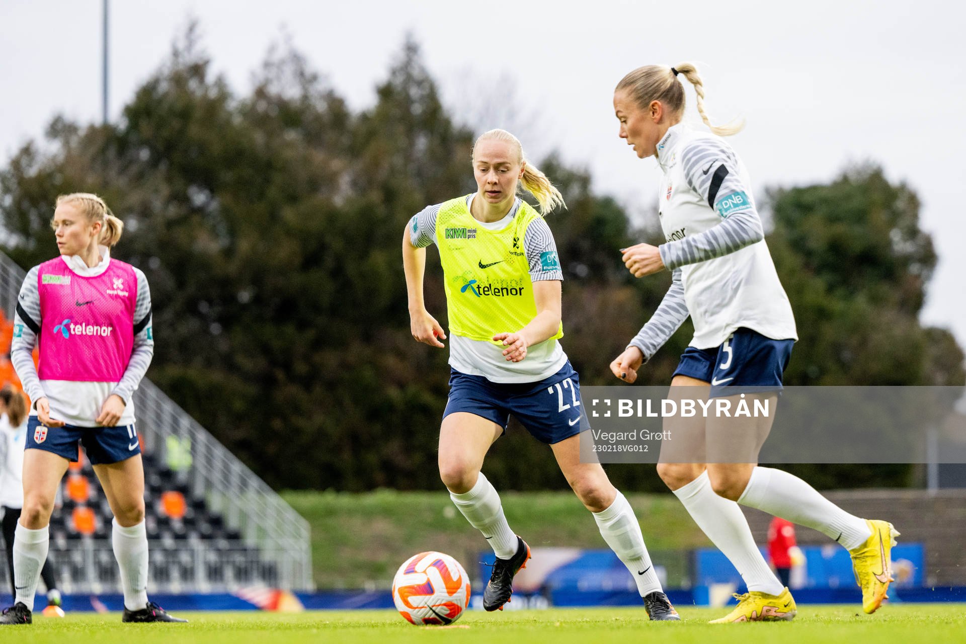 Sara Hørte and Guro Bergsvand of Norway