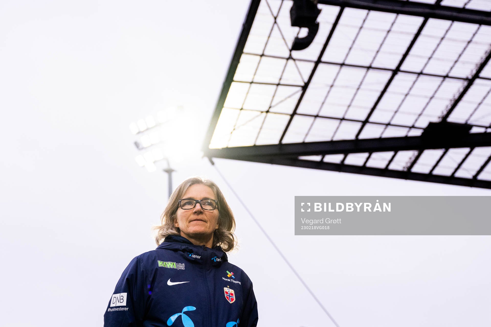 Head coach Hege Riise of Norway