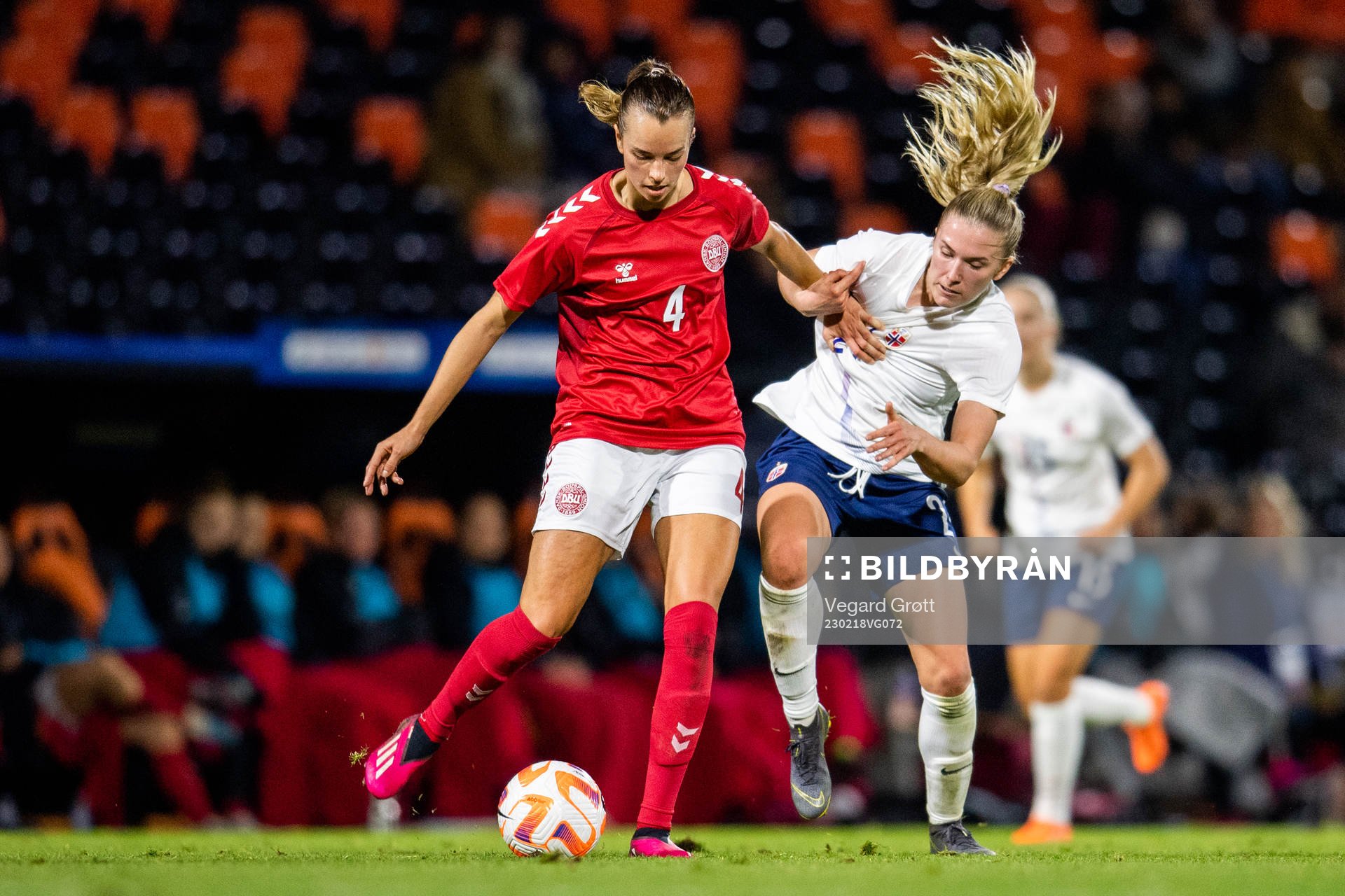 Rikke Læntver Sevecke of Denmark and Emilie Nautnes of