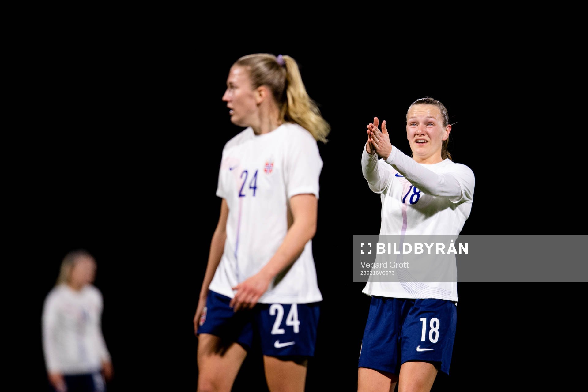 Emilie Nautnes and Frida Maanum of Norway