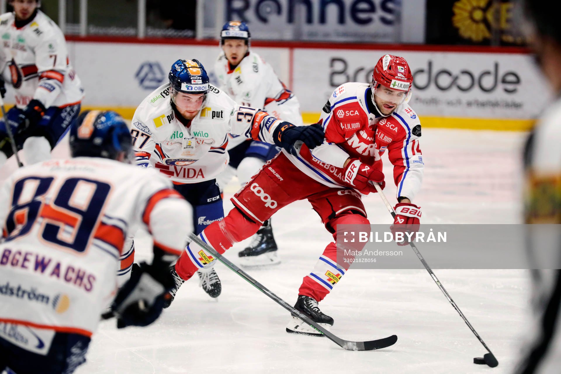 Timrås Emil Pettersson och Växjös Glenn Gustafsson