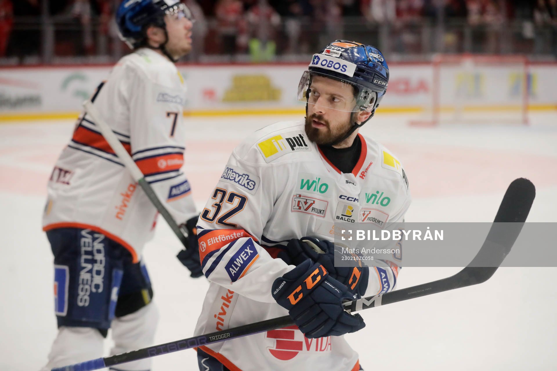 Växjös Lukas Bengtsson jublar