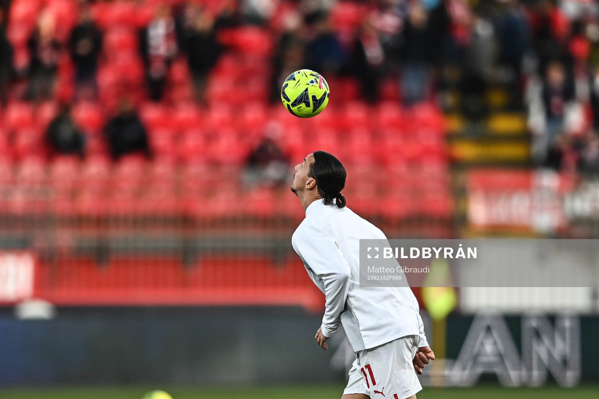Zlatan Ibrahimovic of AC Milan