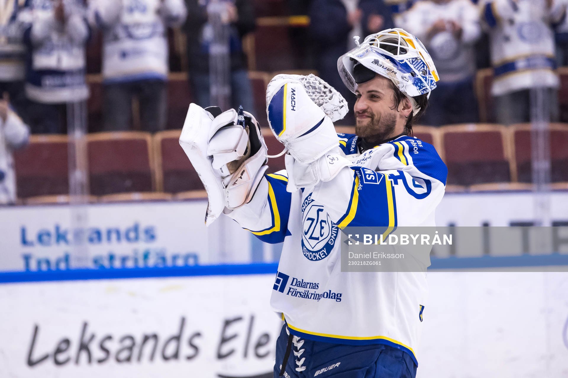 Leksands målvakt Mantas Armalis utsedd till matchens