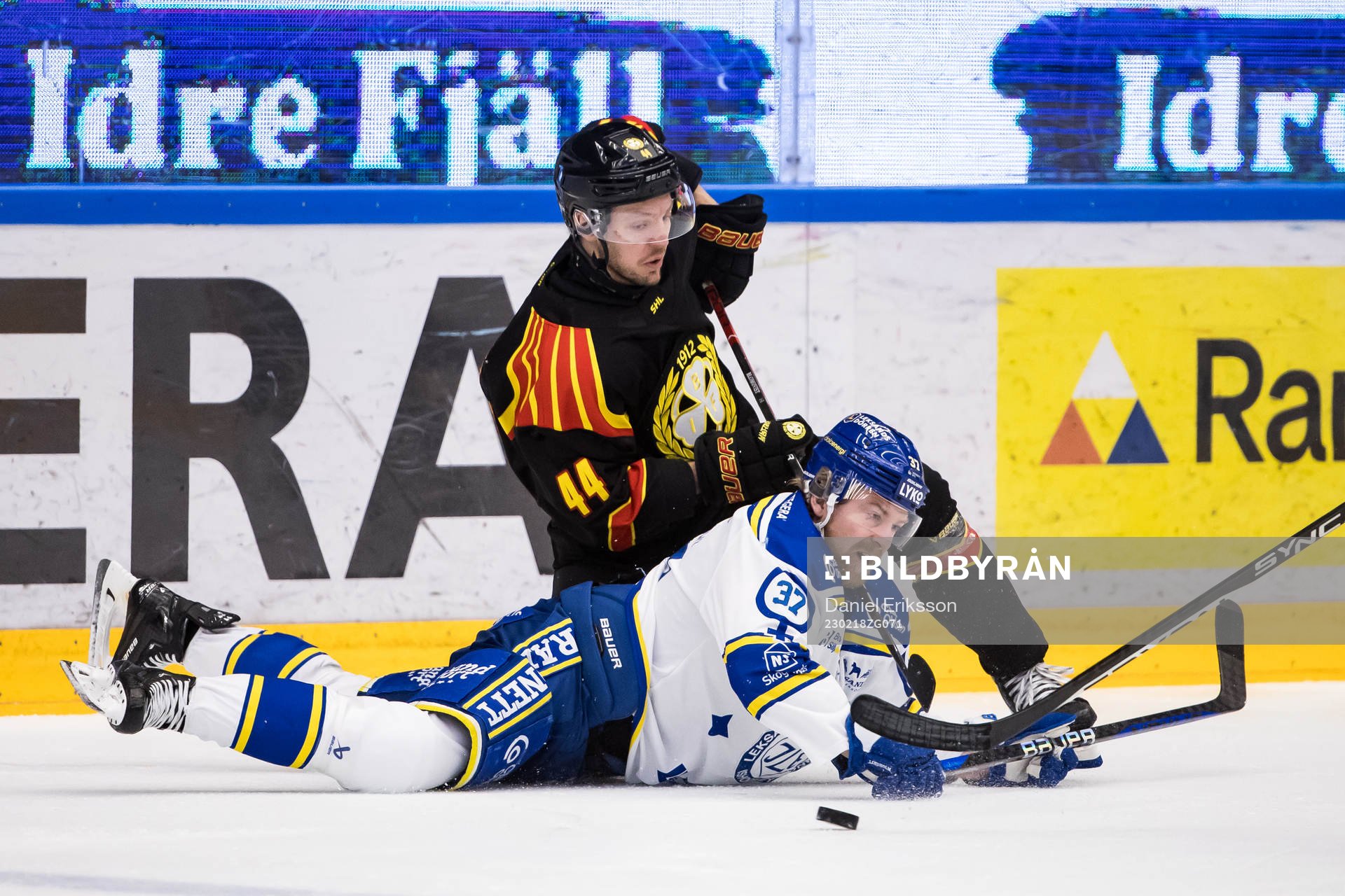 Brynäs Jacob Blomqvist och Leksands Anton Lindholm