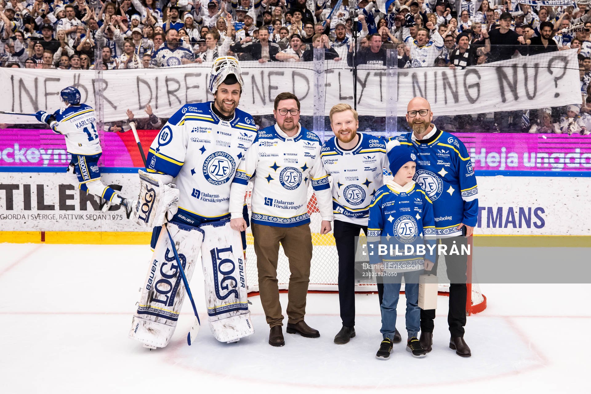 Leksands målvakt Mantas Armalis utsedd tillmatchenslirare