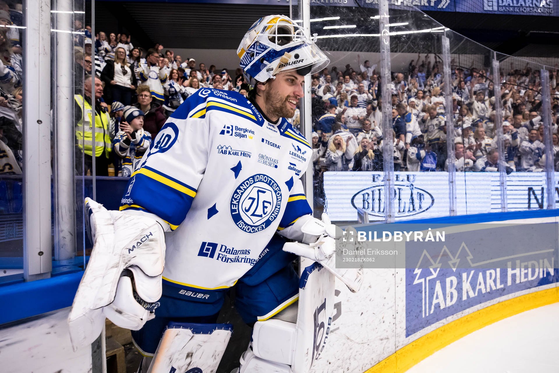 Leksands målvakt Mantas Armalis utsedd till matchens