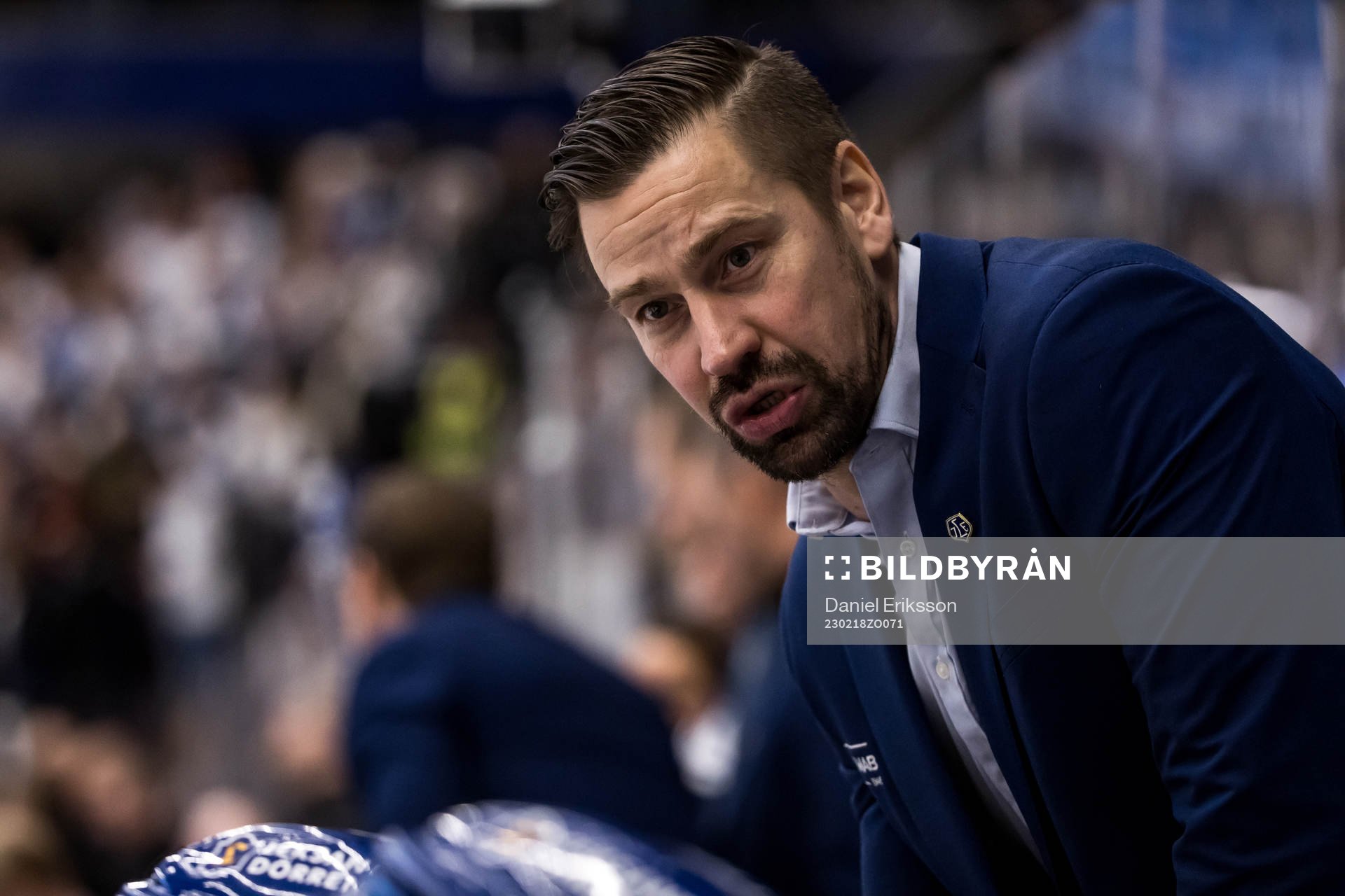Leksands assisterande tränare Pär Styf