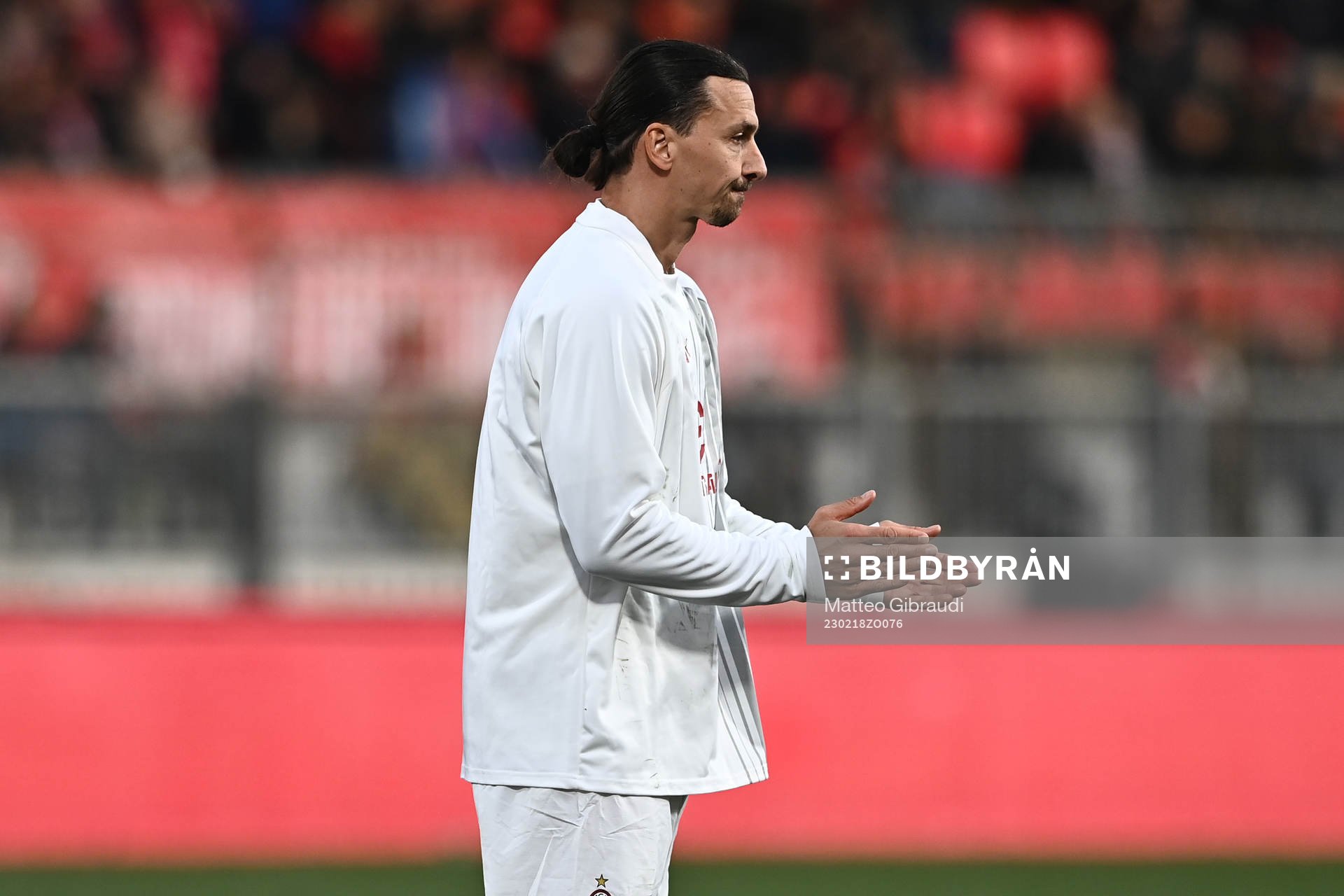 Zlatan Ibrahimovic of AC Milan