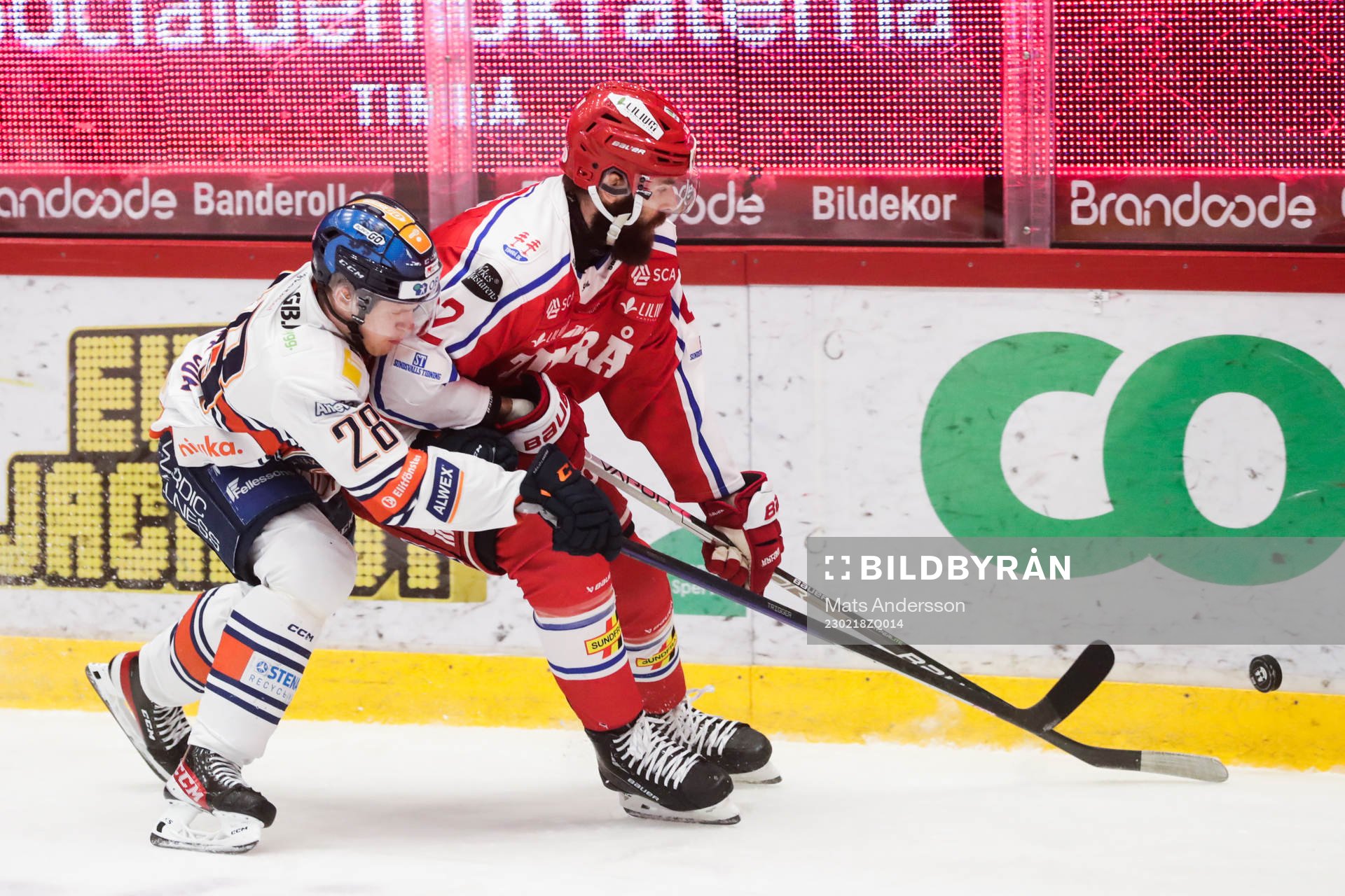 Växjös Hugo Gustafsson och Timrås Per Svensson