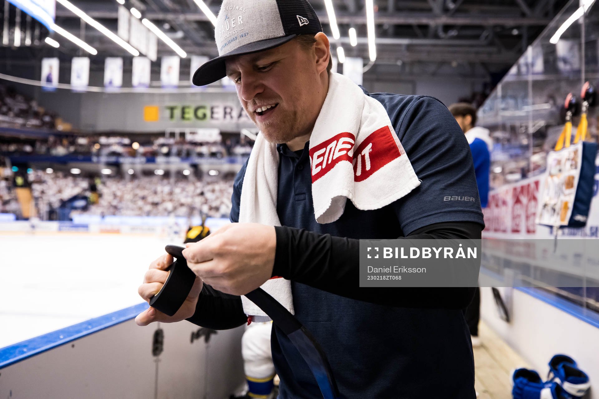 Leksands materialförvaltare Jesper Korning