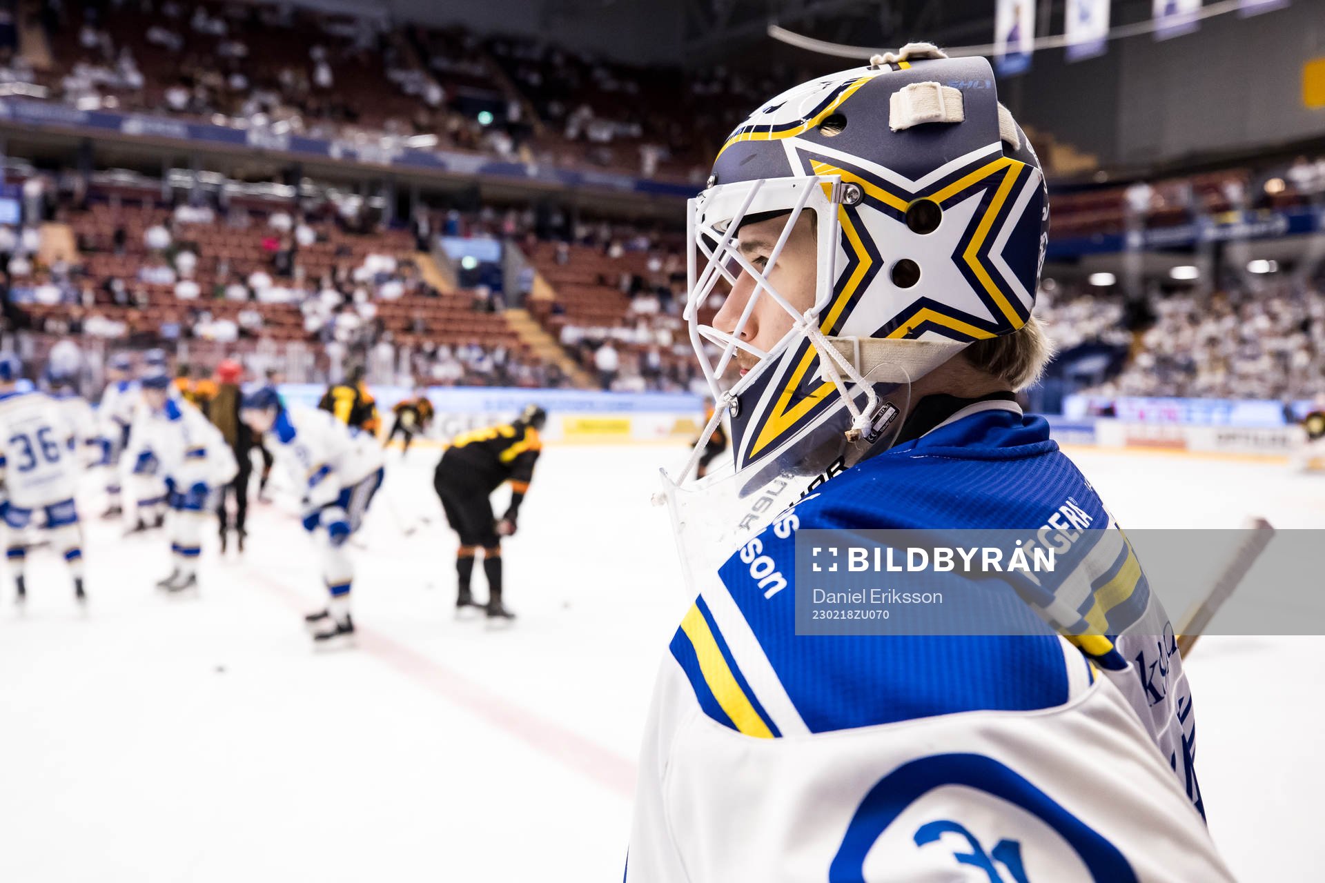 Leksands målvakt Kasimir Kaskisuo