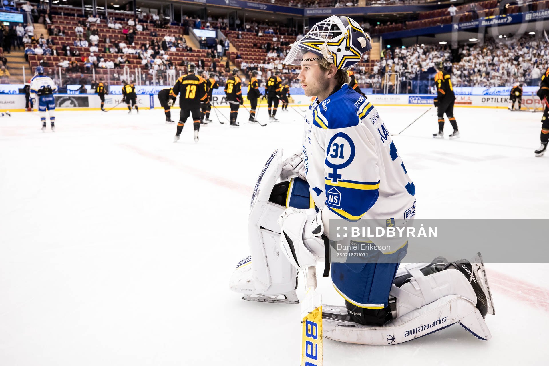 Leksands målvakt Kasimir Kaskisuo