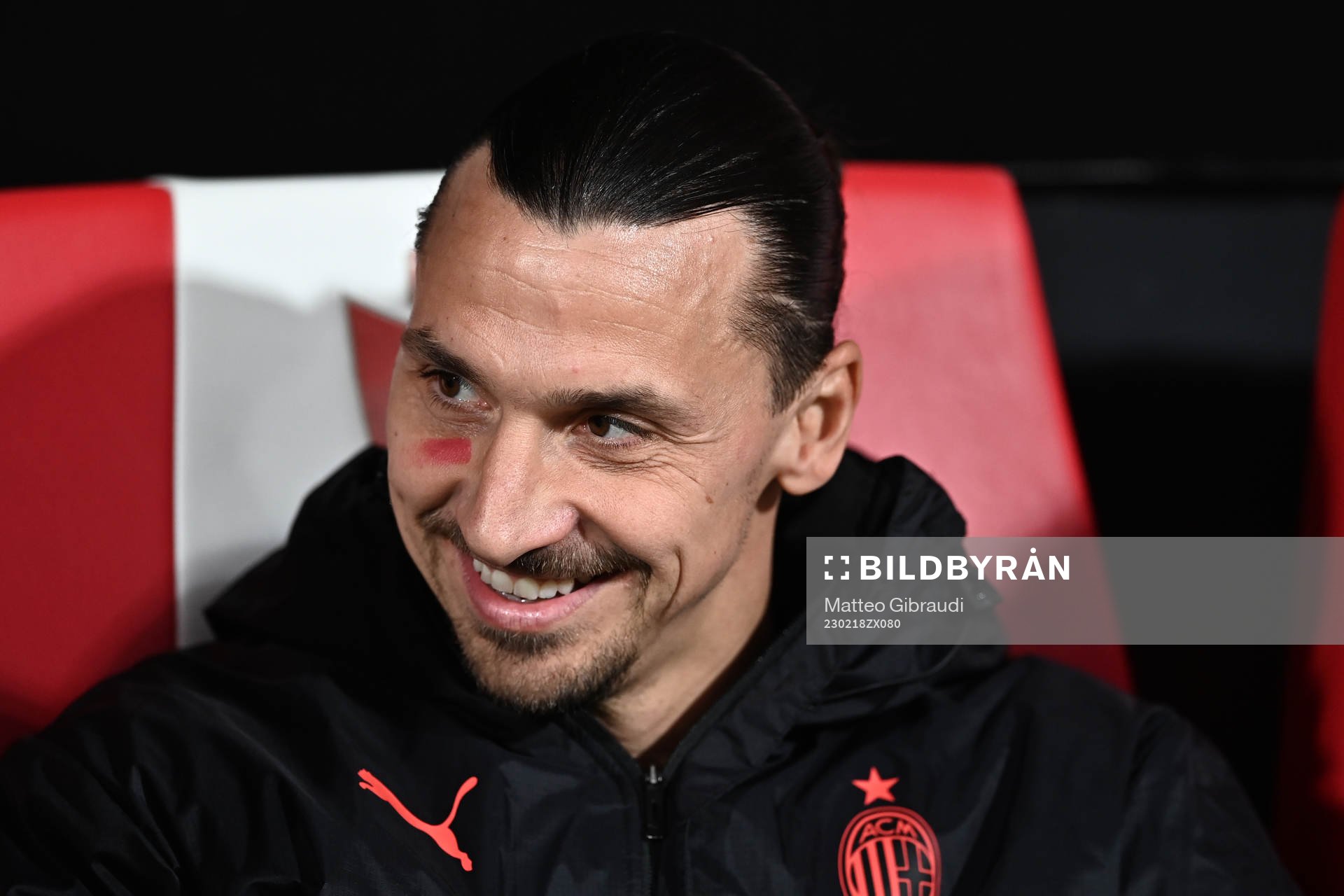 Zlatan Ibrahimovic of AC Milan