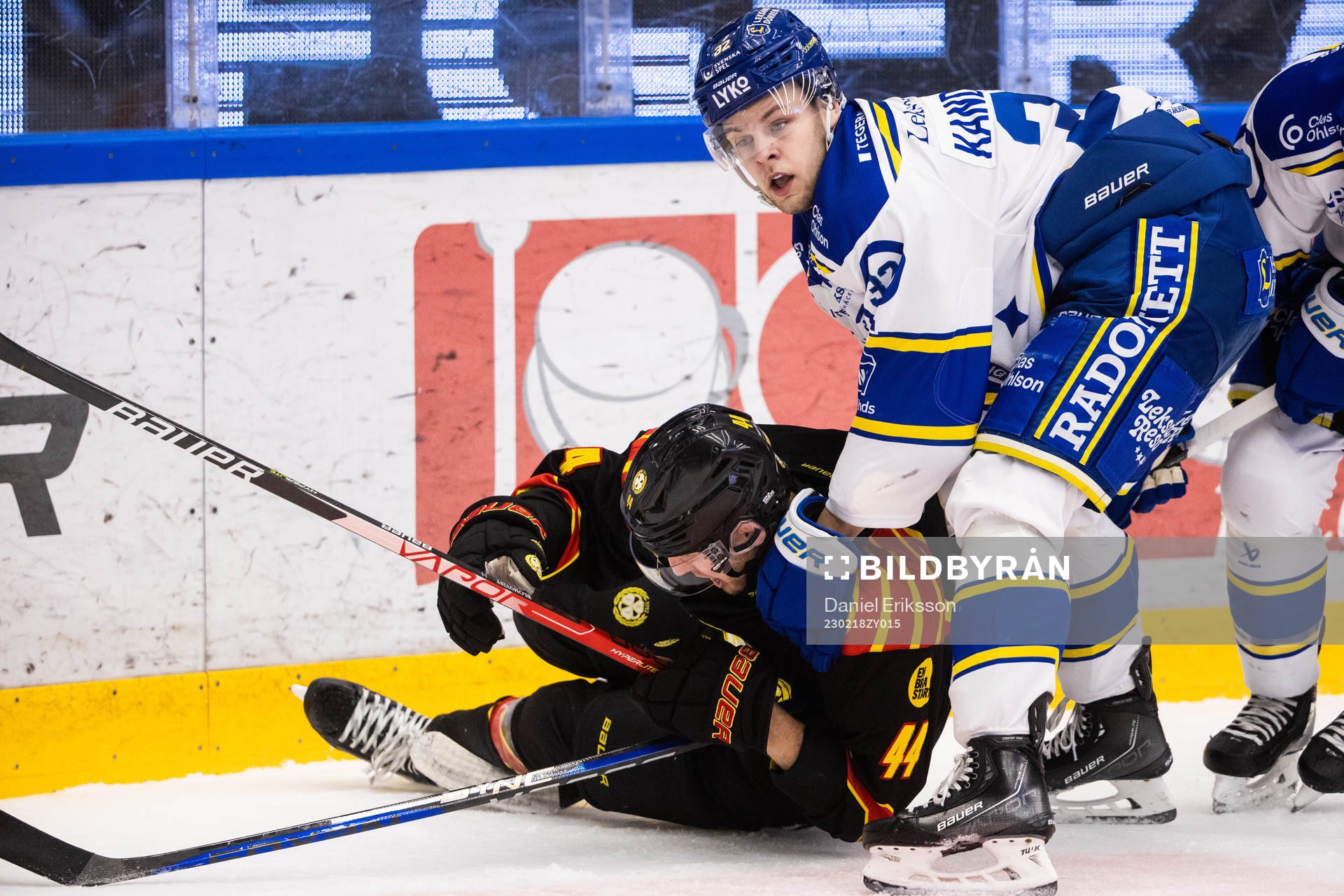Brynäs Jacob Blomqvist och Leksands Jesper Kandergård