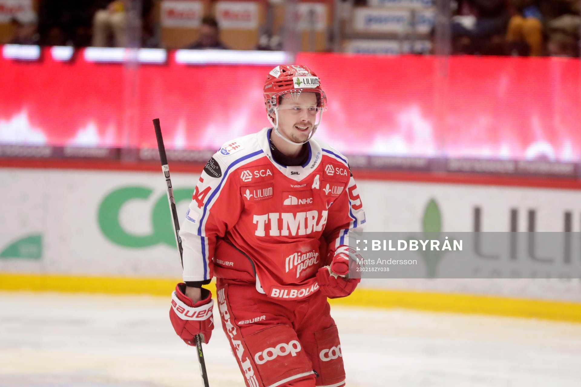 Timrås Jonathan Dahlén jublar