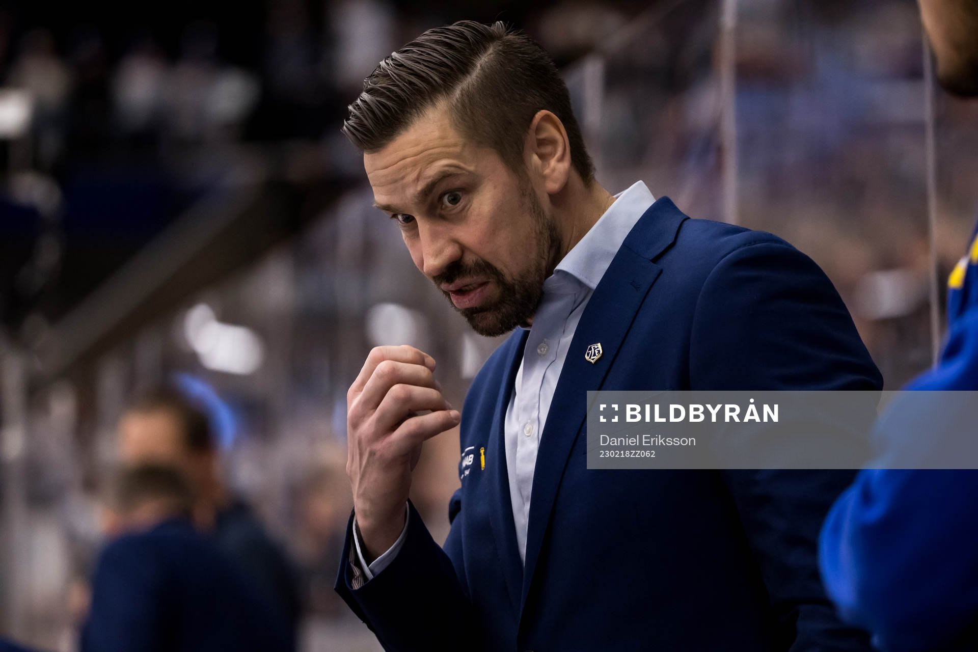 Leksands assisterande tränare Pär Styf