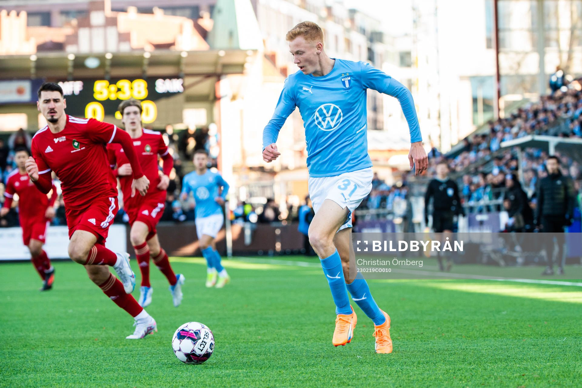 Malmö FFs Hugo Larsson