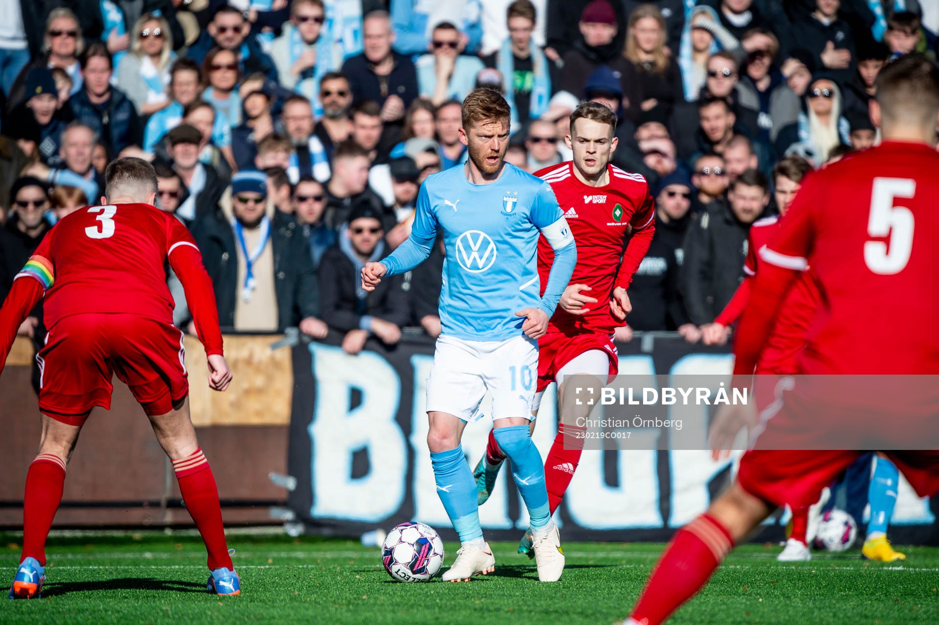 Malmö FFs Anders Christiansen mot Skövde AIKs Filip