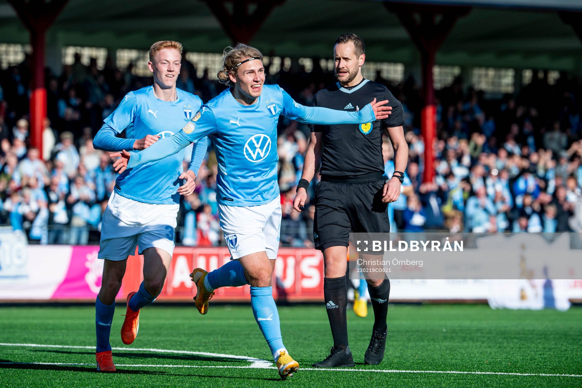 Malmö FFs Sebastian Nanasi jublar