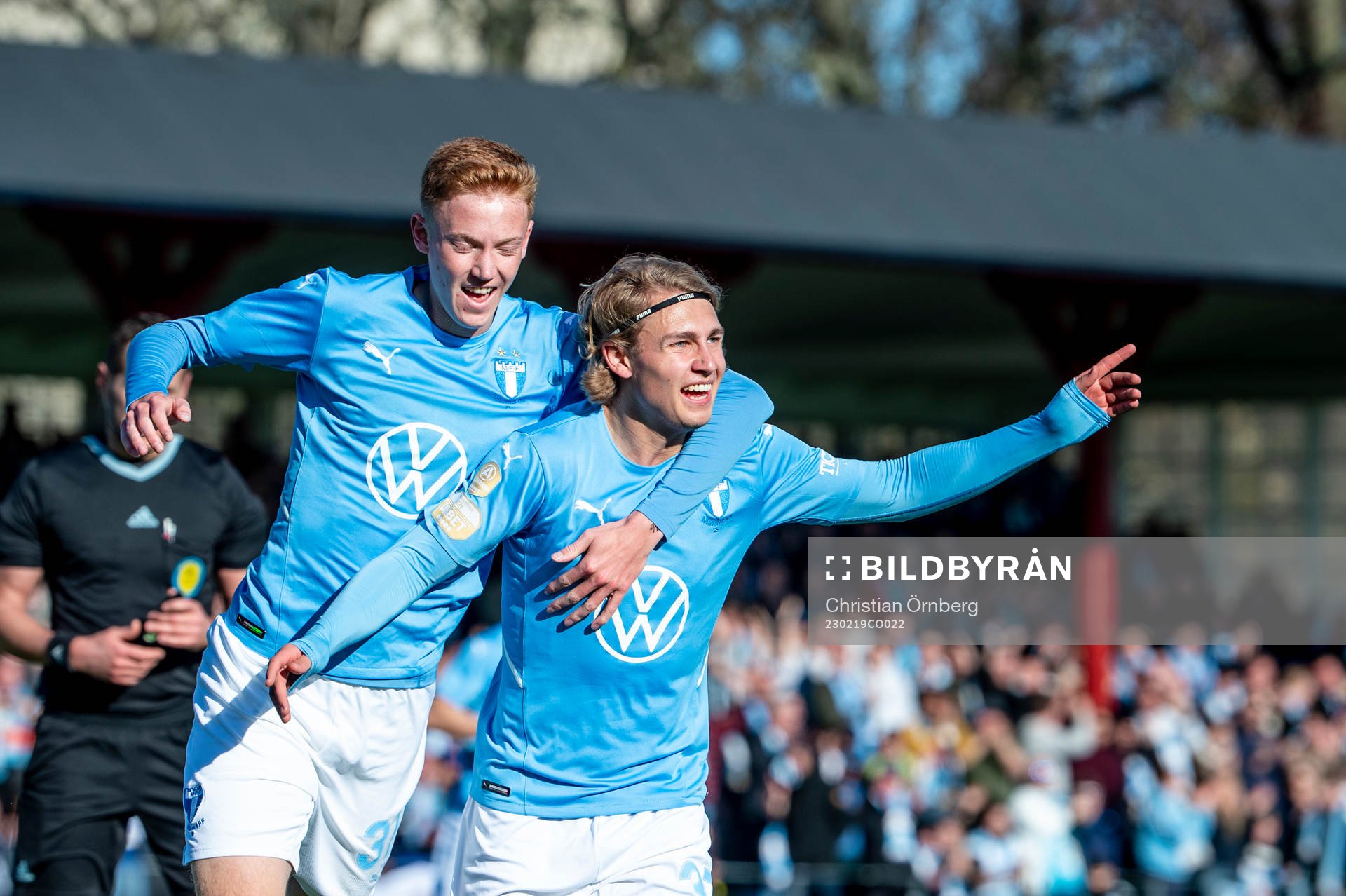 Malmö FFs Sebastian Nanasi jublar