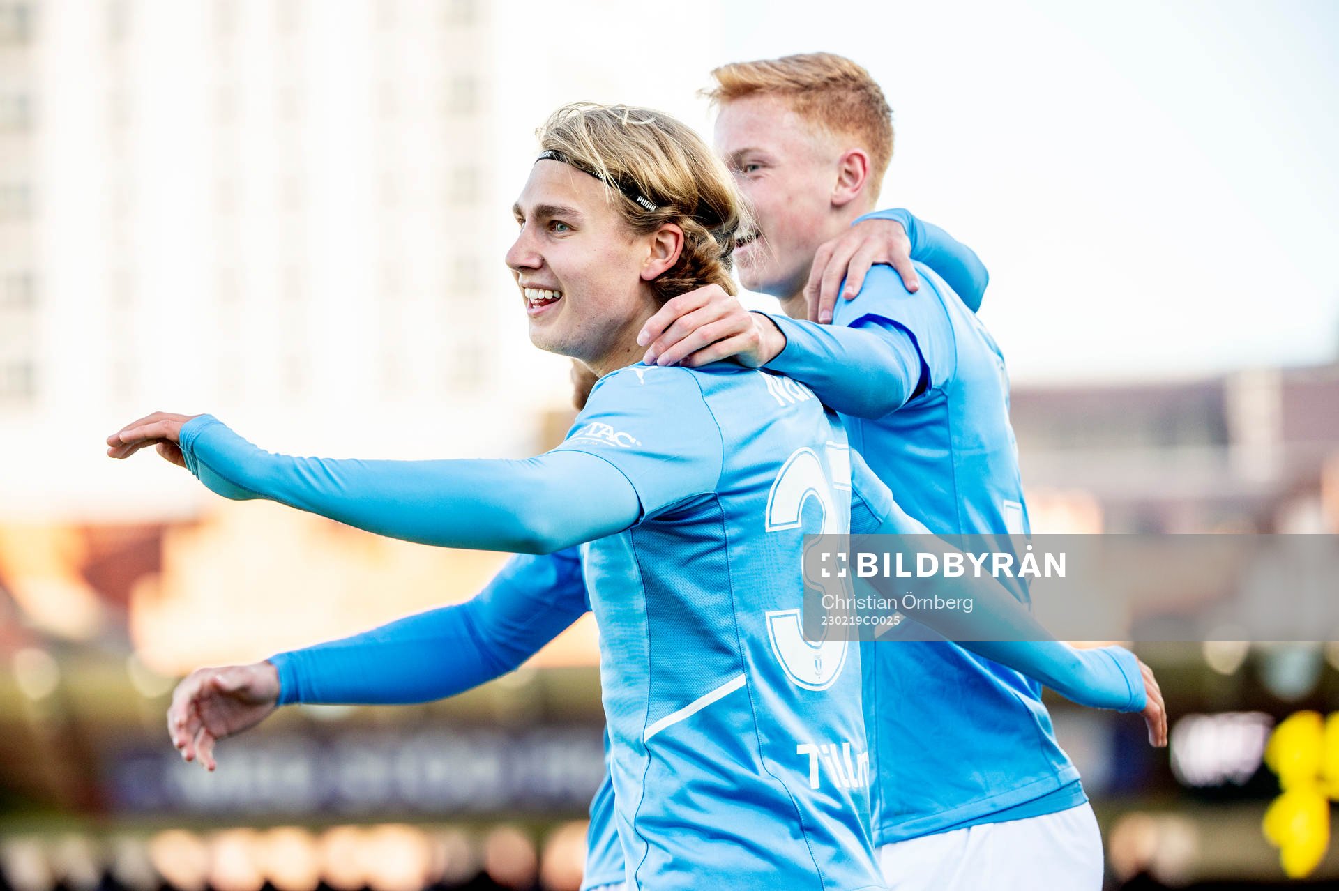 Malmö FFs Sebastian Nanasi jublar