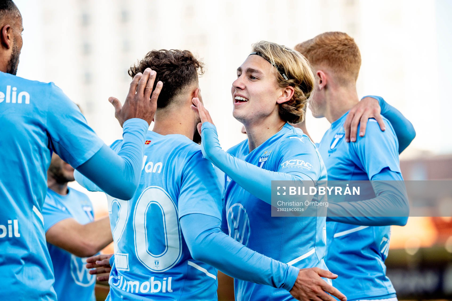 Malmö FFs Sebastian Nanasi jublar
