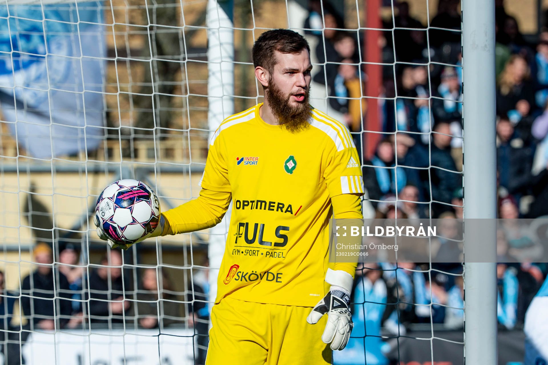 Skövde AIKs målvakt Markus Fröjd