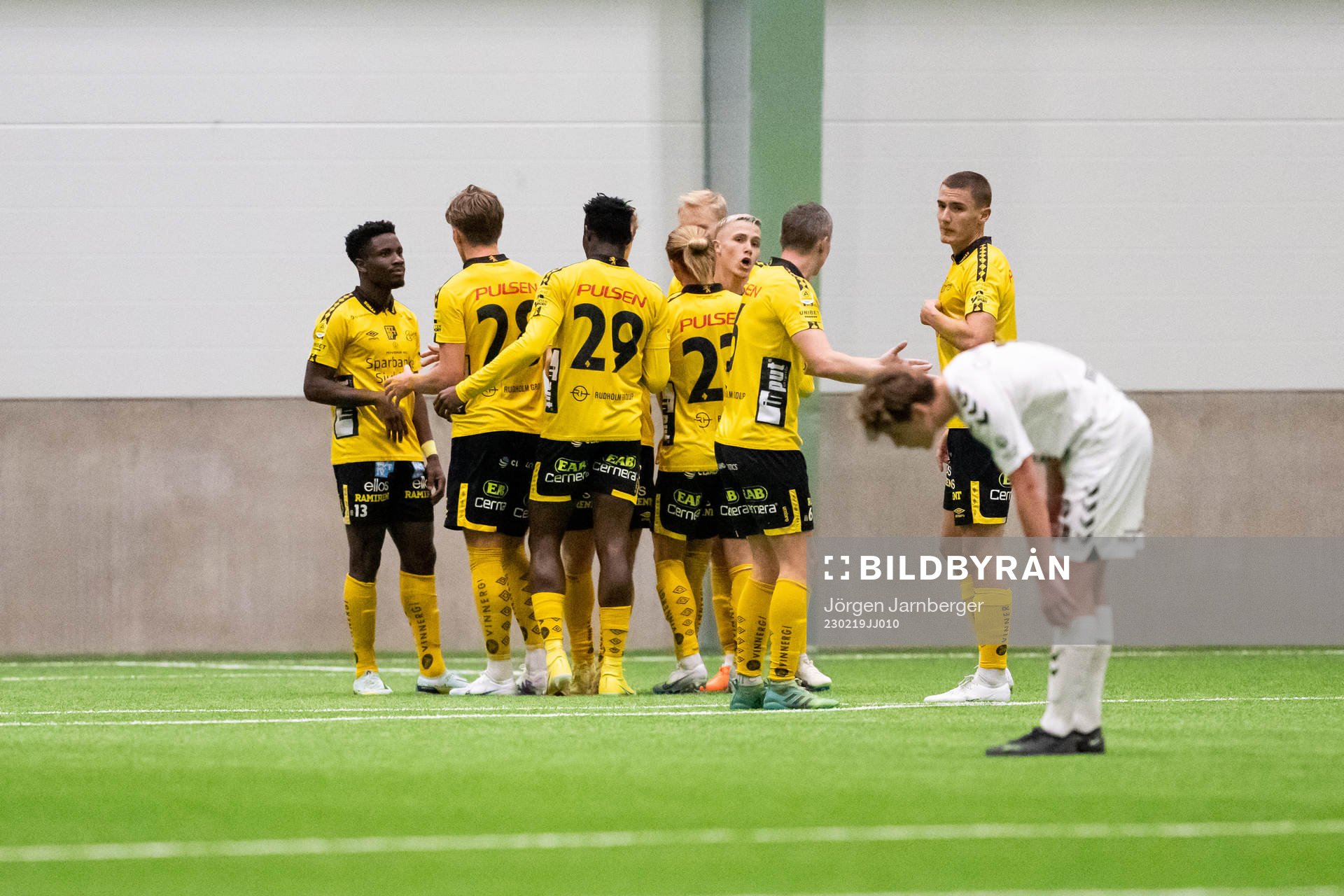 Elfsborgs spelare jublar