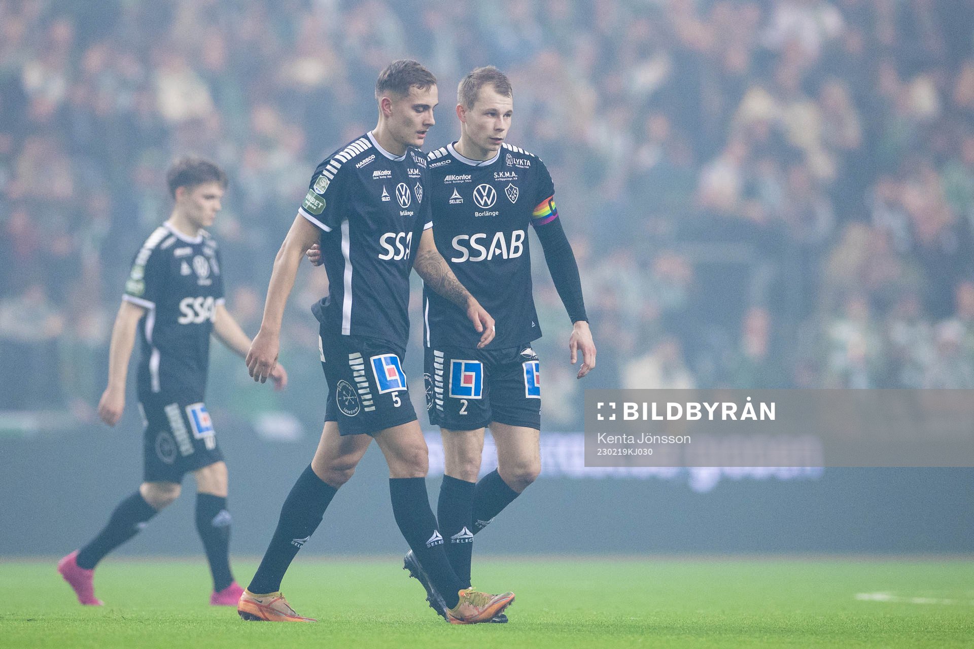 Brages Pontus Rödin och Alexander Zetterström deppar