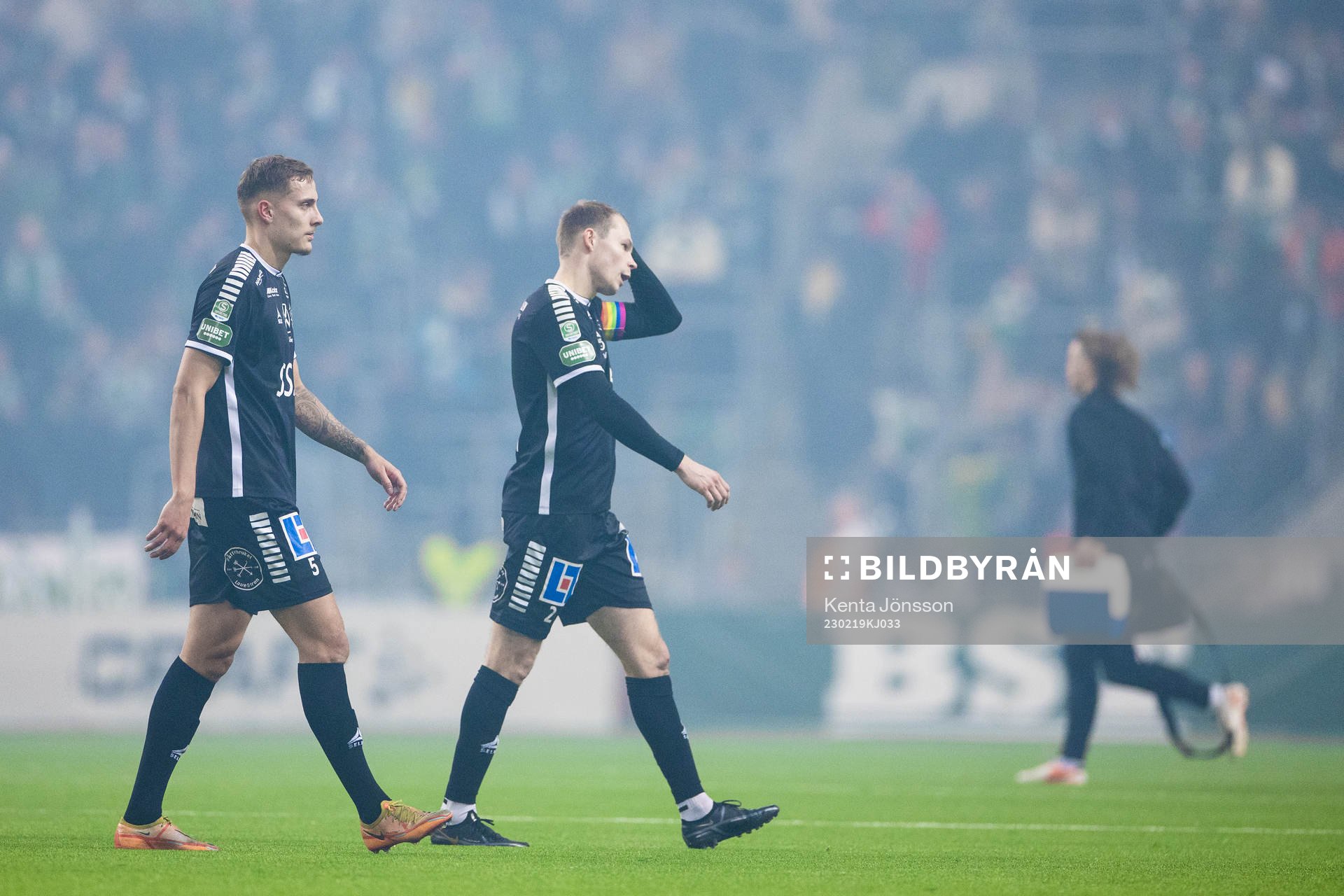 Brages Pontus Rödin och Alexander Zetterström deppar