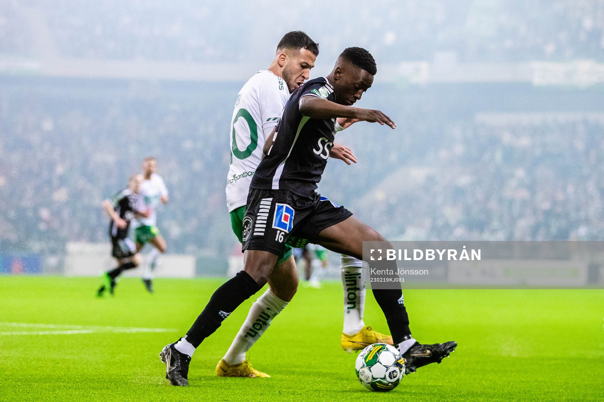 Hammarbys Abdelrahman Saidi och Brages Samouil Izountouemoi
