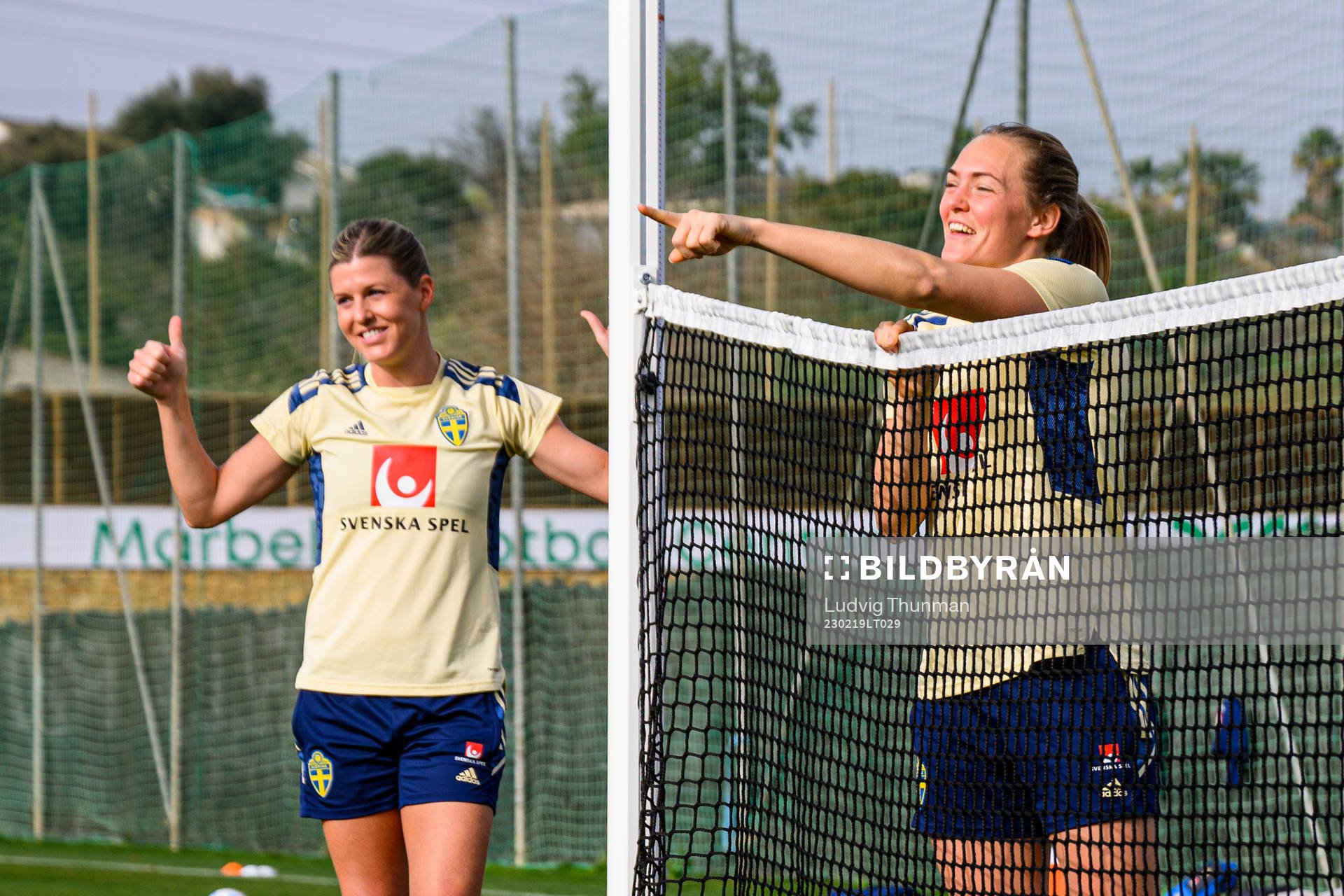 Olivia Schough and Magdalena Eriksson