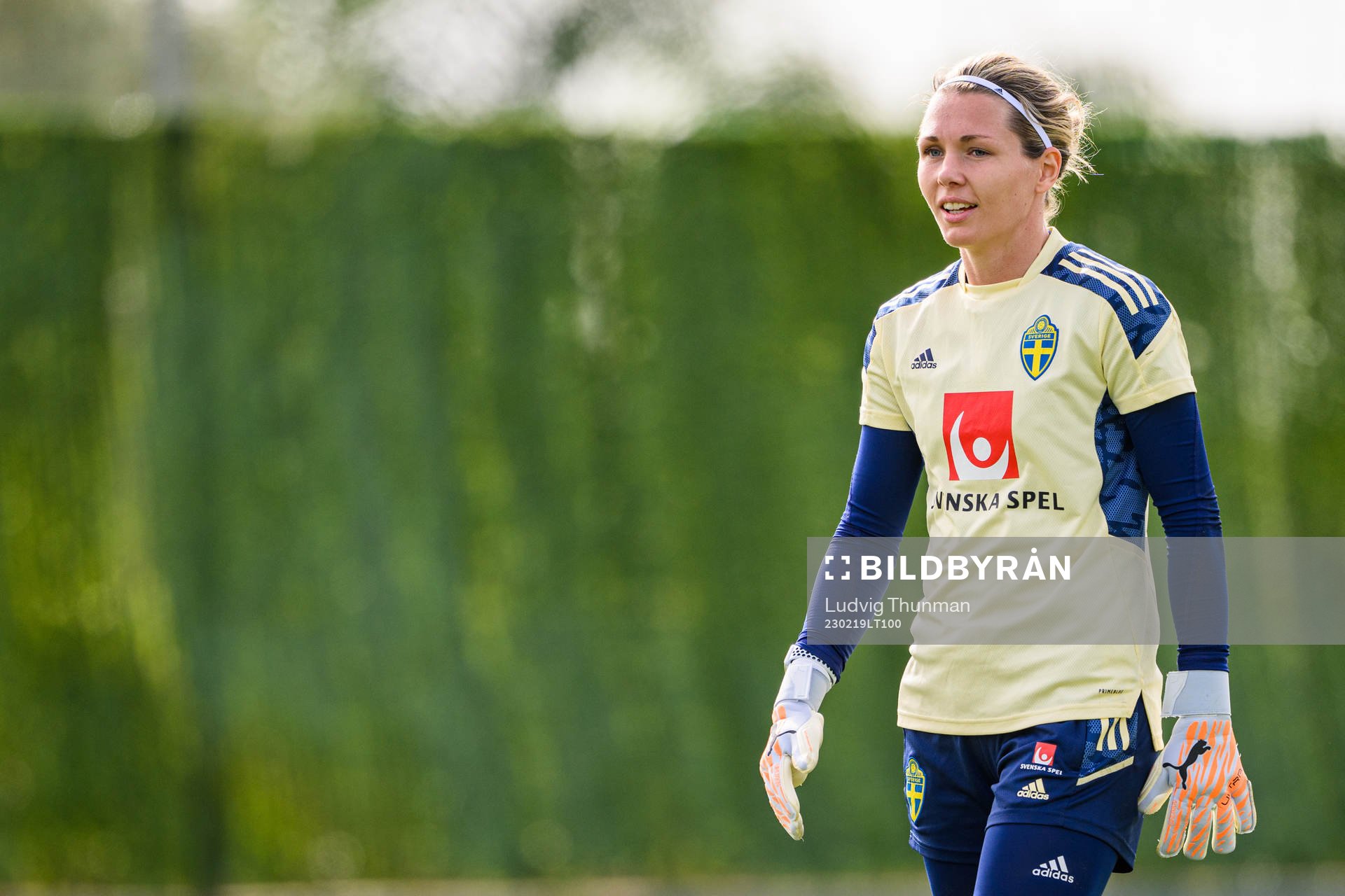 Goalkeeper Jennifer Falk