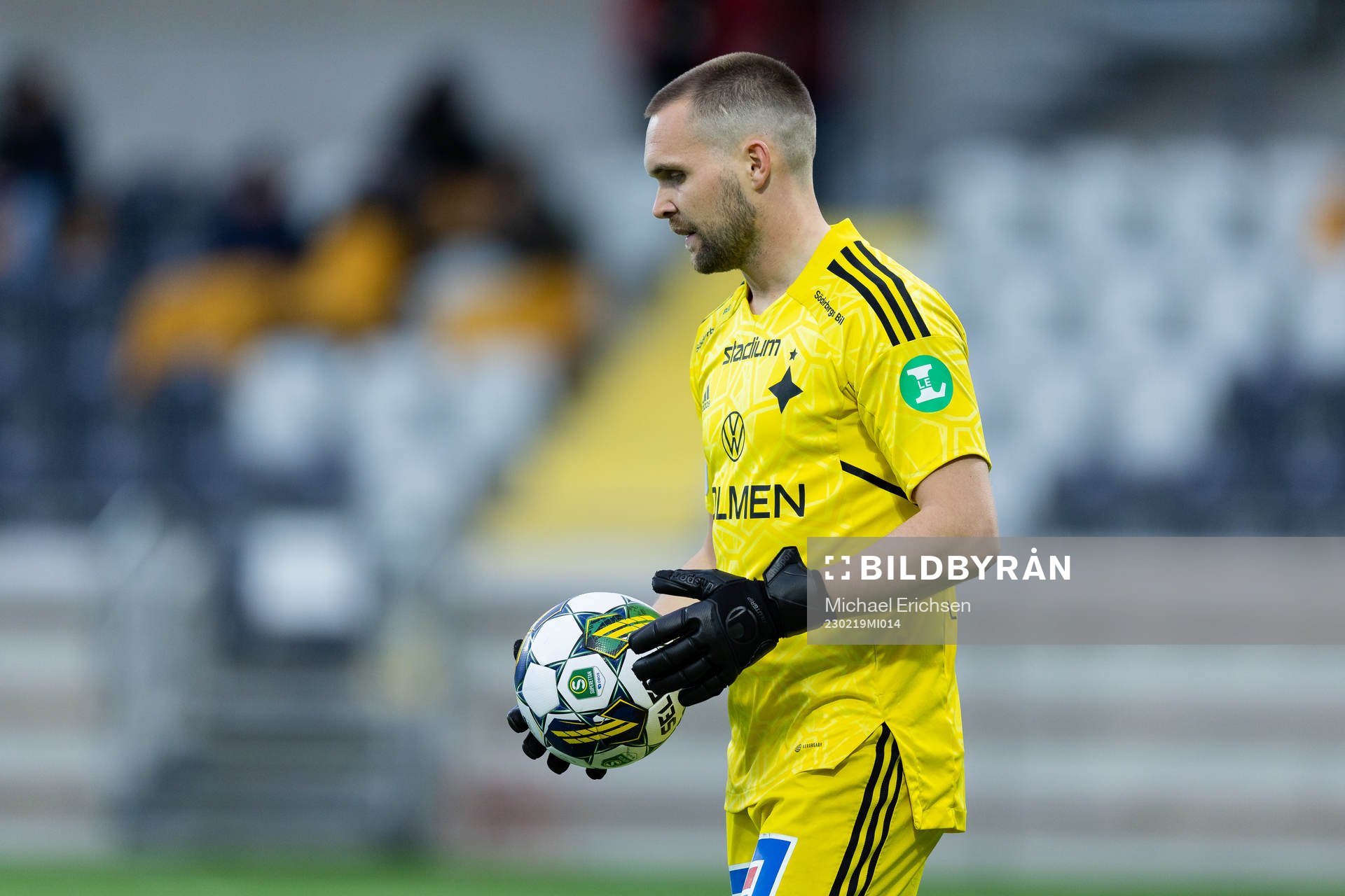 Norrköpings målvakt Oscar Jansson