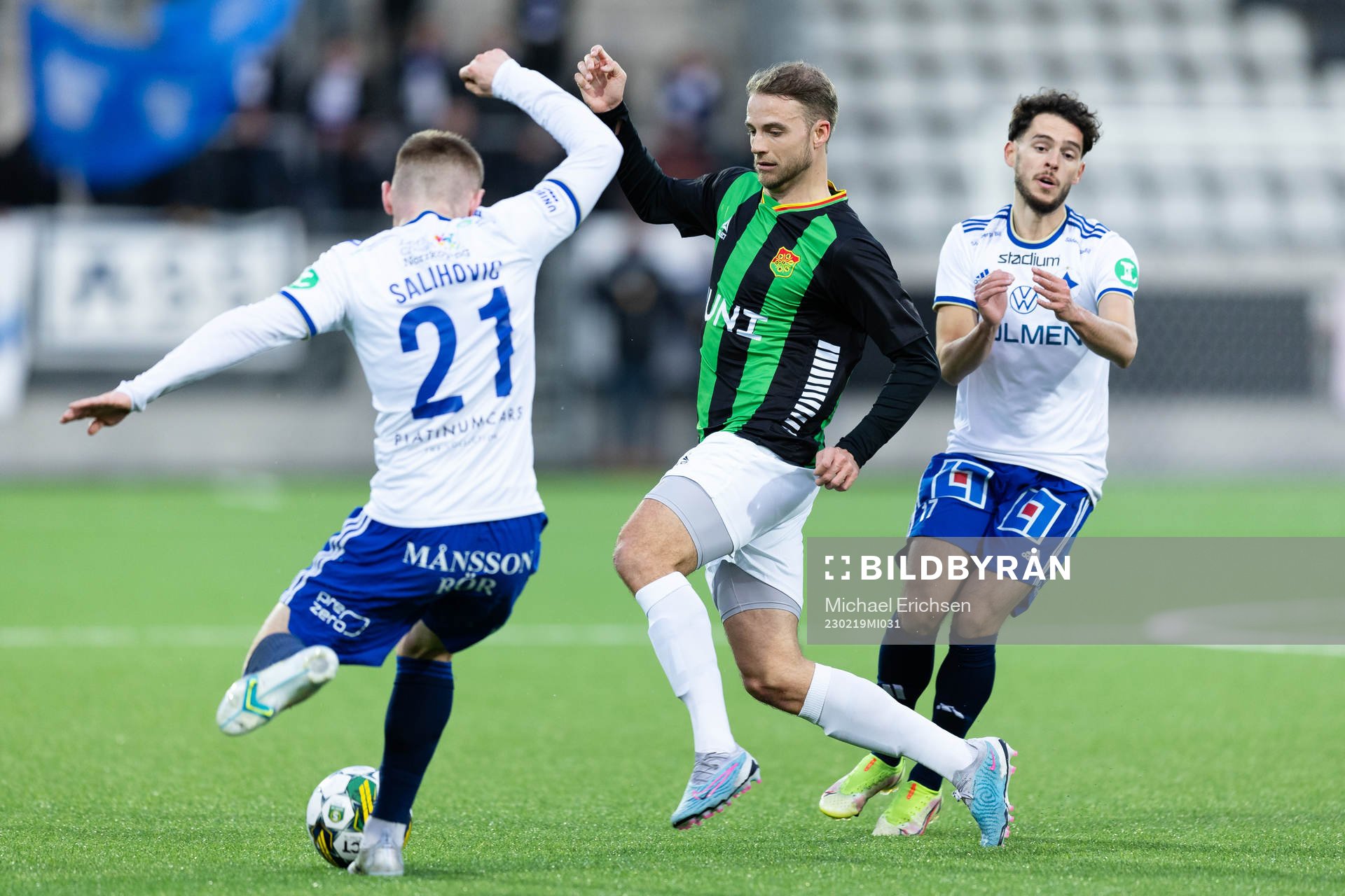 GAIS  Gustav Lundgren och Norrköpings Dino Salihovic
