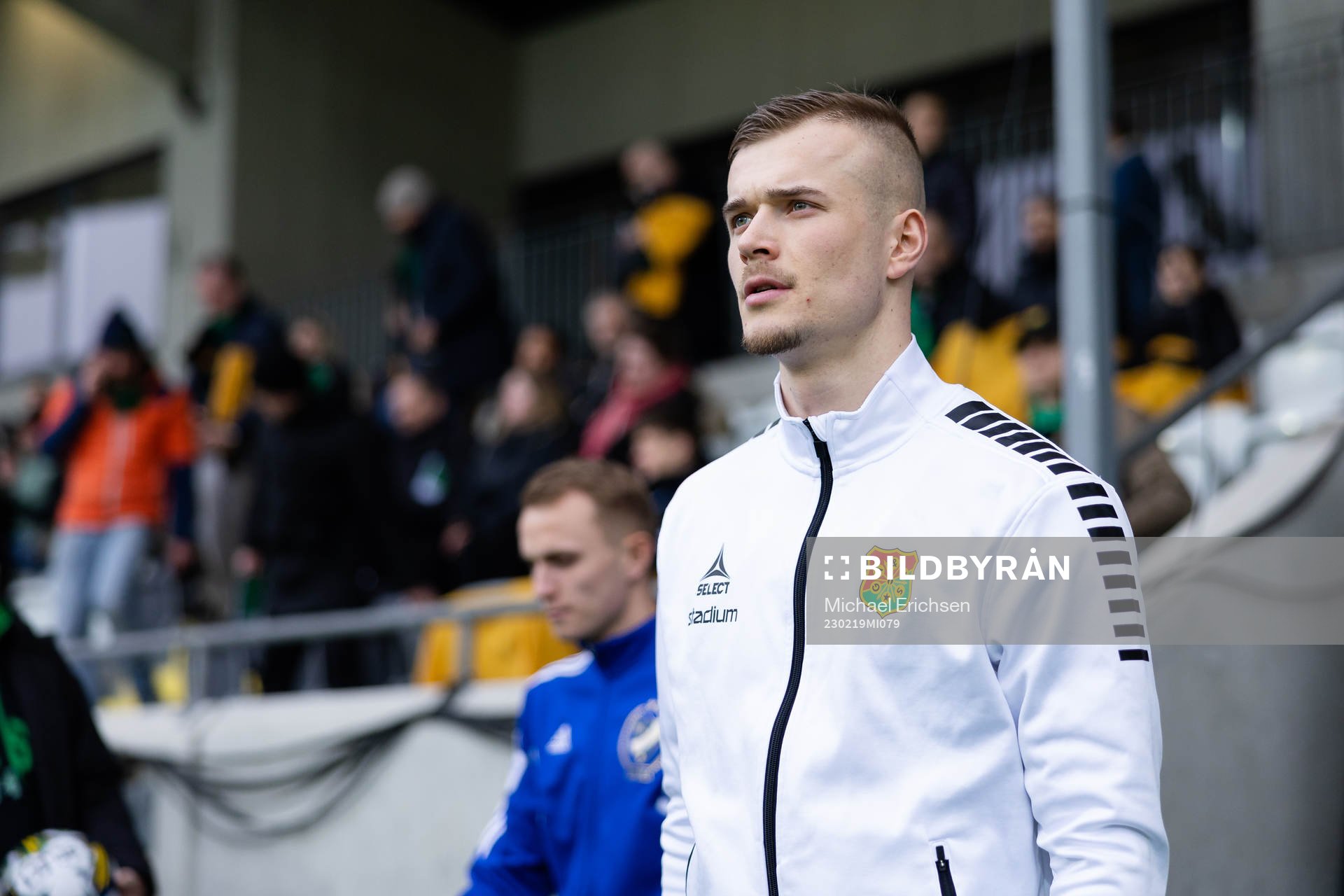 GAIS  Alexander Ahl Holmström innan fotbollsmatchen i